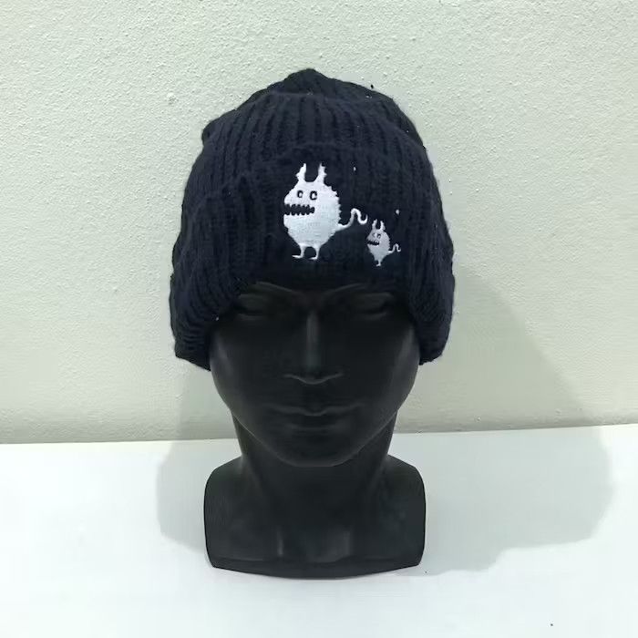 Cartoon Network × Japanese Brand × Vintage Japanese Brand Yamatune Ghost Cartoon Beanie Hat Size ONE SIZE - 2 Thumbnail