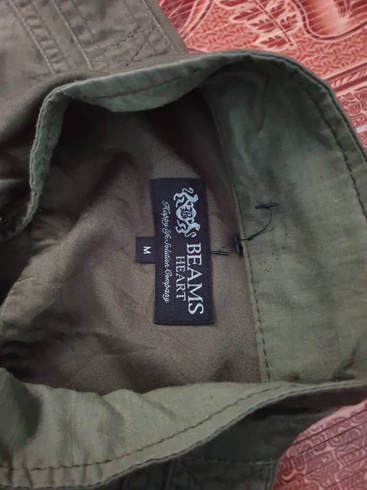 Beams Plus 💥Beams Heart green military jacket Size US M / EU 48-50 / 2 - 2 Thumbnail