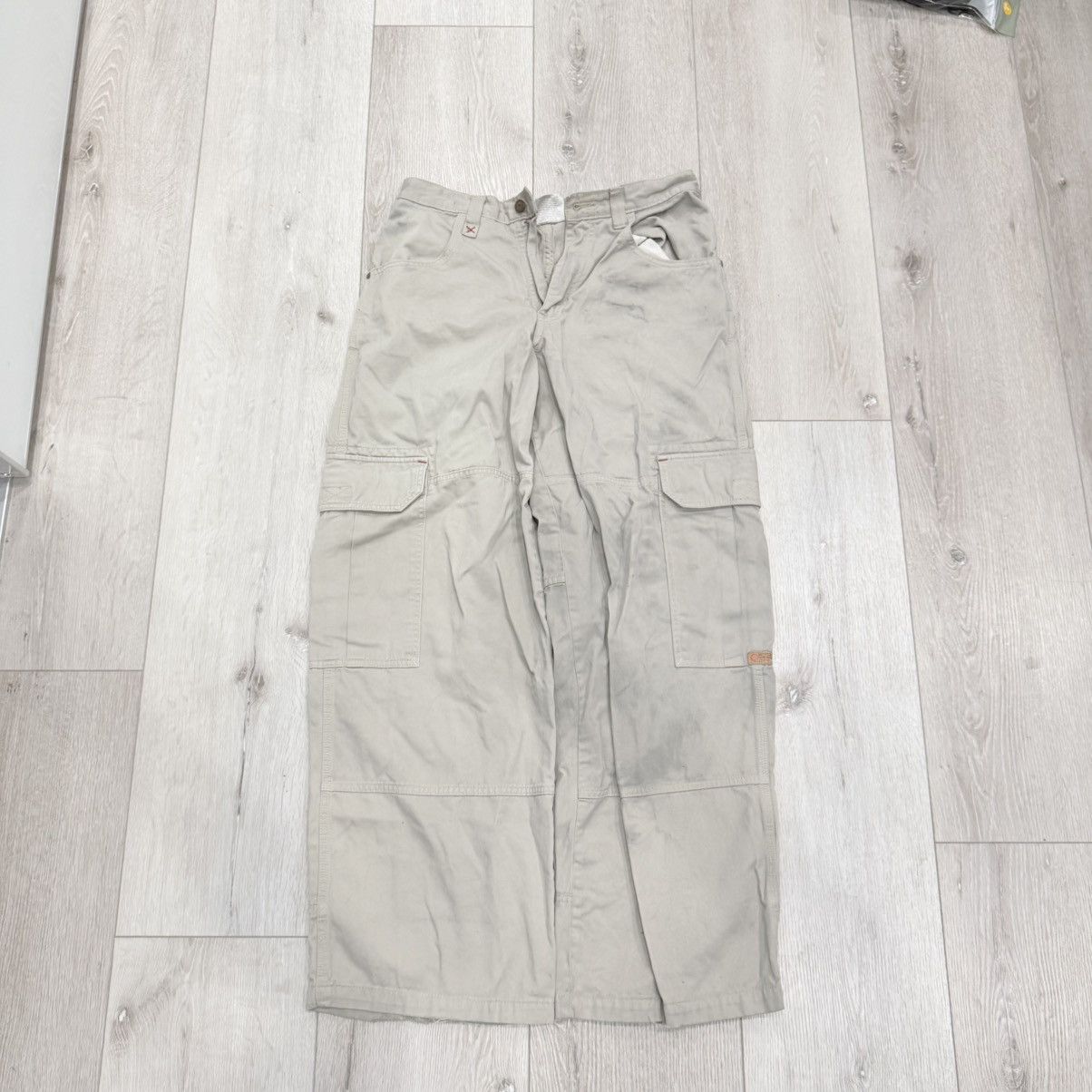 JNCO Jnco Beige Denim baggy pants amazing fit 32x32 Size US 32 / EU 48 - 5 Thumbnail