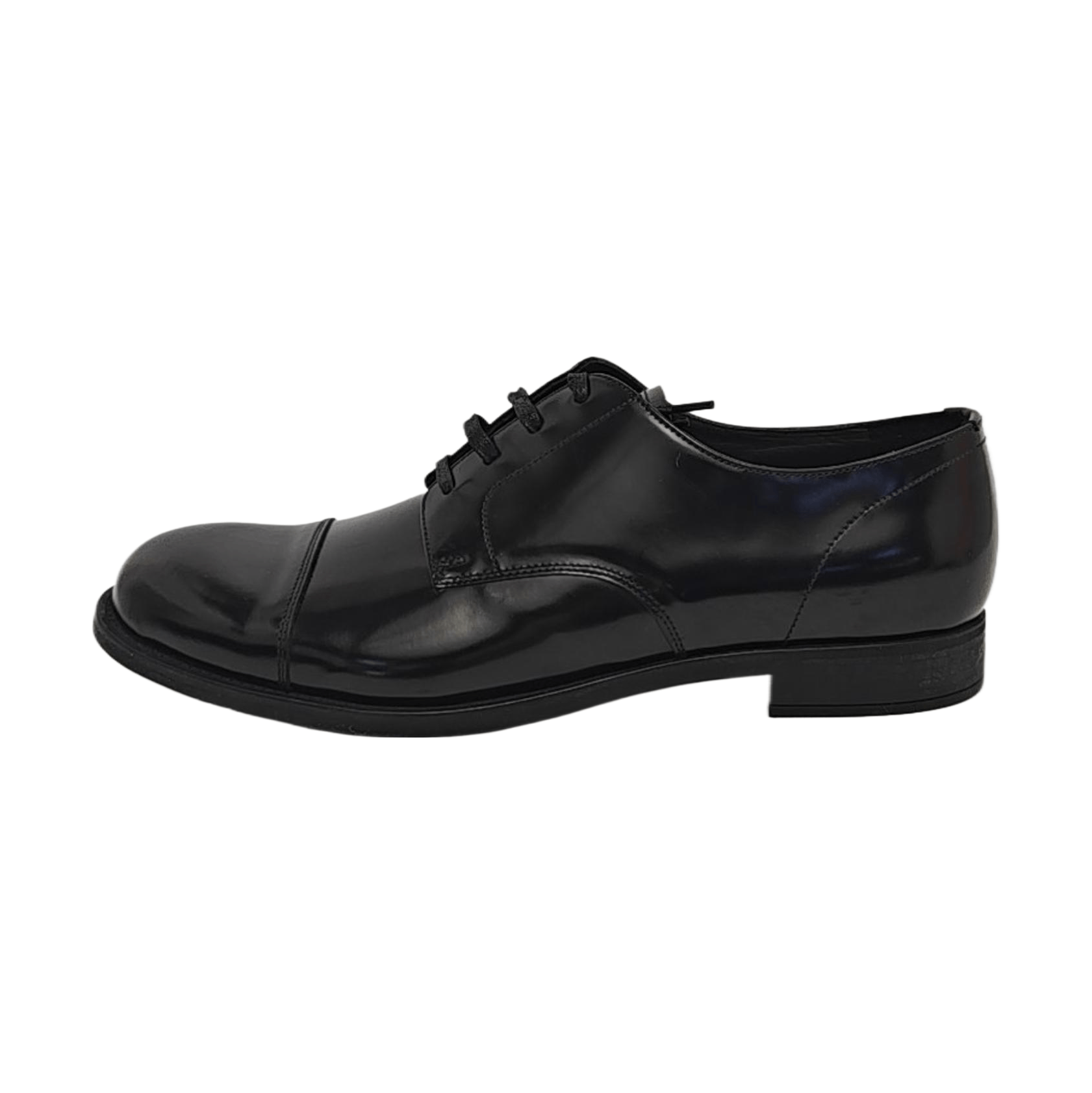 Prada Prada Leather Cap Toe Oxfords EU 43 Size US 10 / EU 43 - 1 Thumbnail