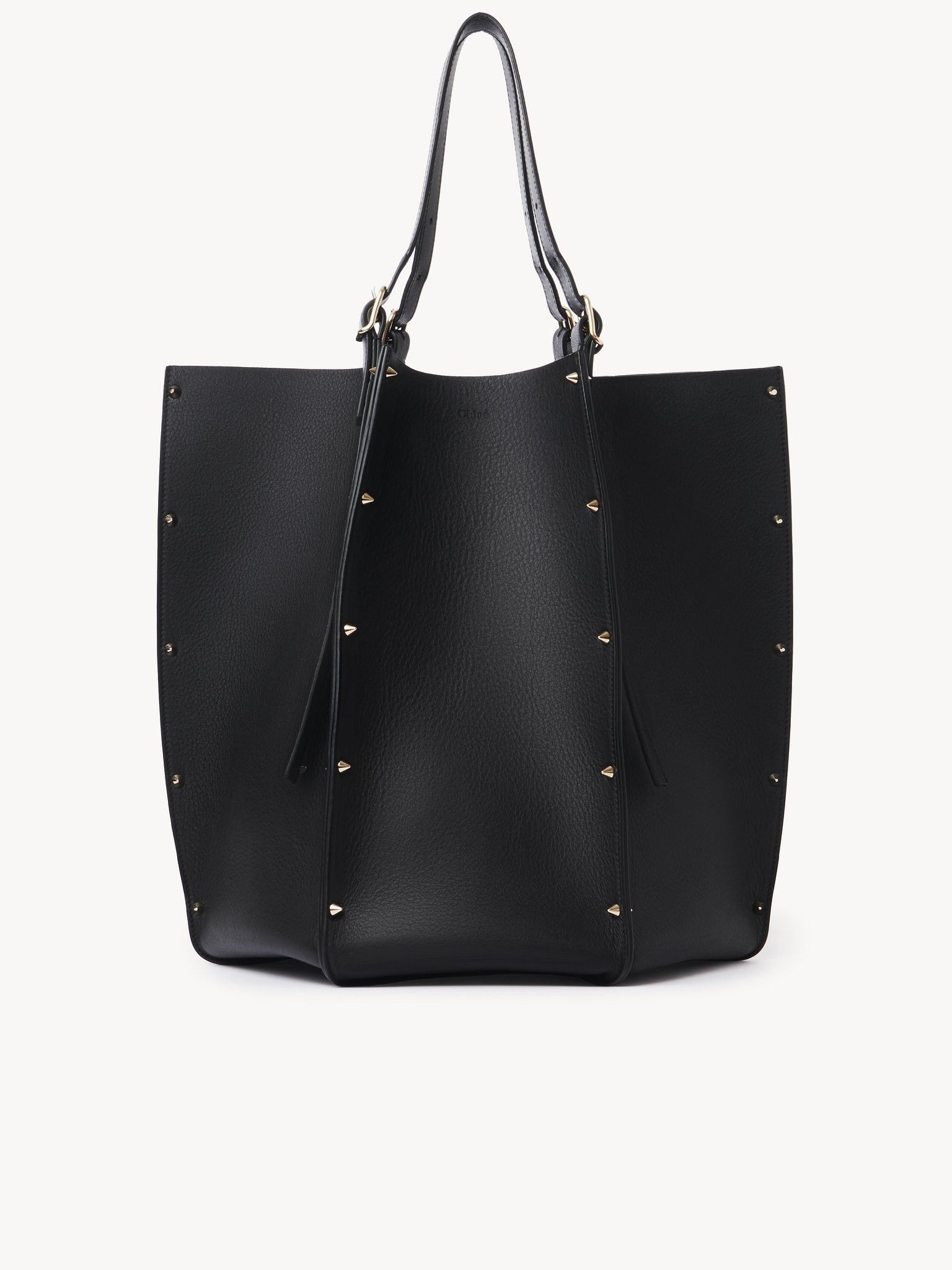 Chloe o1loc1c10425 Size: OS / Carmela Medium Tote Bag in Black Size ONE SIZE - 1 Thumbnail