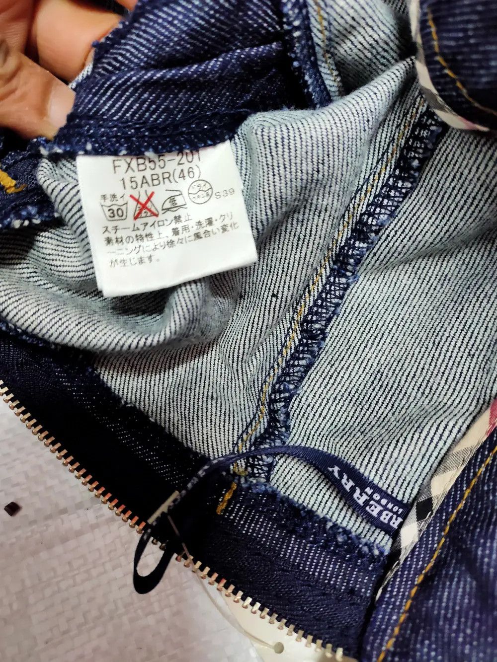 Burberry Burberry London new brand jeans skirt Size 31" - 6 Thumbnail