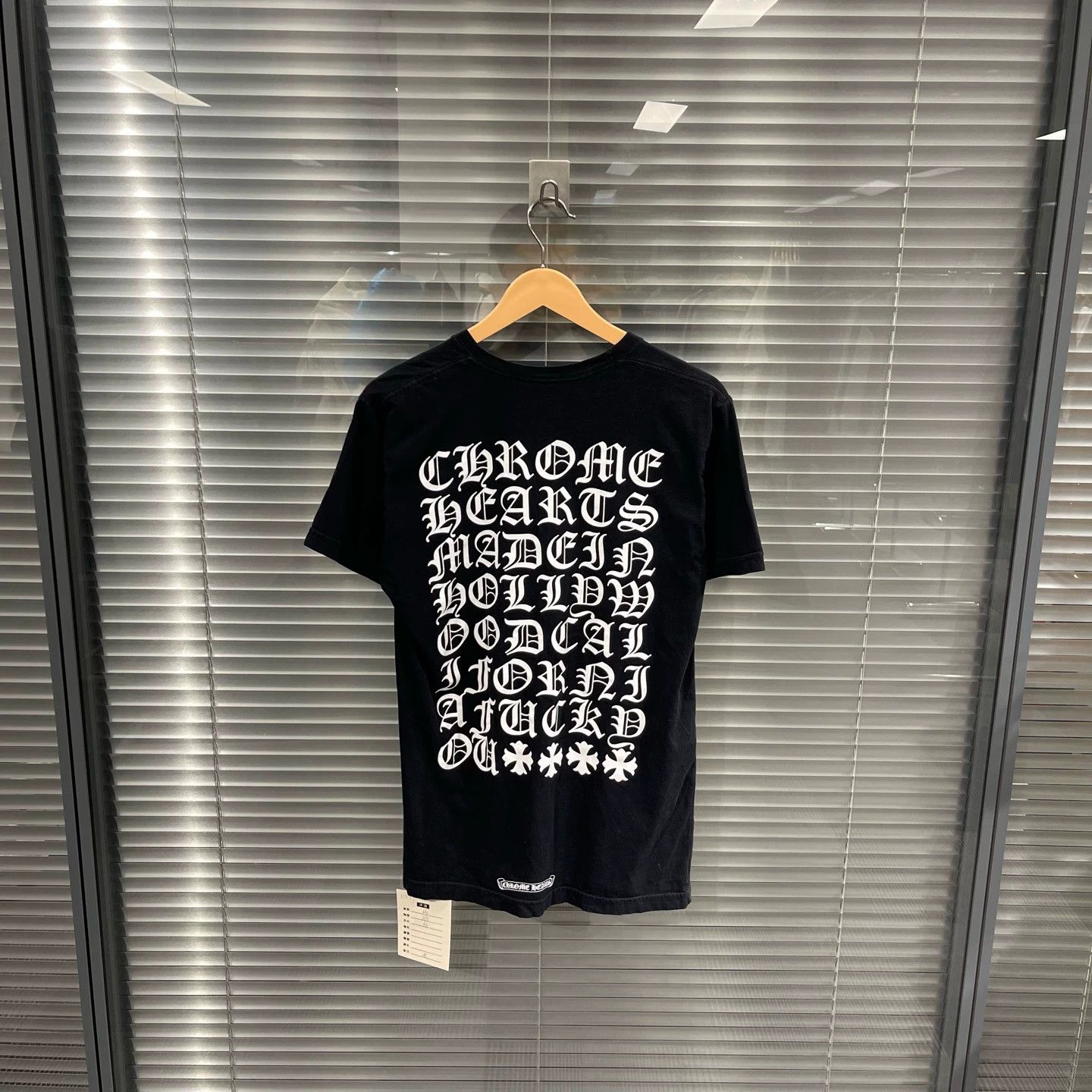 Chrome Hearts Chrome Hearts Back Sanskrit Allover Scroll Print SS Tee M Size M / US 6-8 / IT 42-44 - 1 Thumbnail