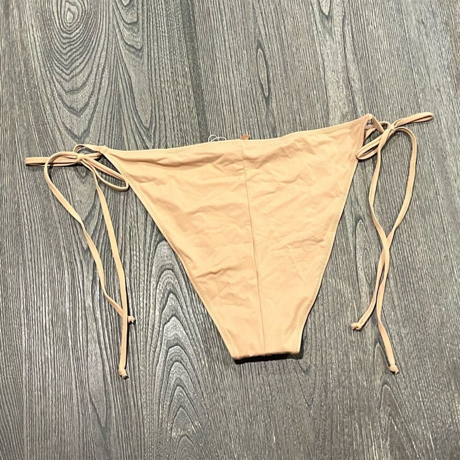 SKIMS NWT Skims Recycled Swim Tie Bikini Bottom Front Size 4X Size ONE SIZE - 2 Thumbnail