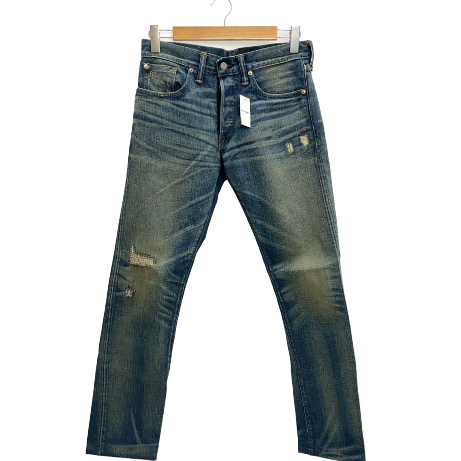 Ralph Lauren RRL Ralph Lauren Jeans Indigo Cotton Denim Size 30 IN 32 Distressed Men Size US 30 / EU 46 - 2 Thumbnail