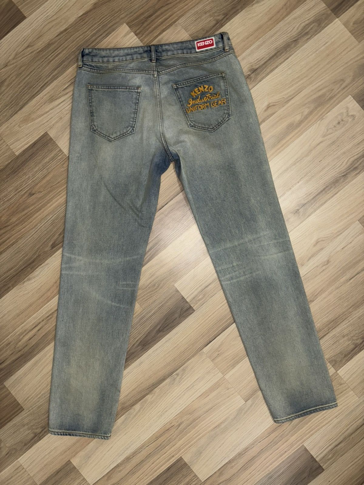Kenzo Kenzo Bara mid-rise slim-fit jeans Denim Size US 32 / EU 48 - 2 Thumbnail