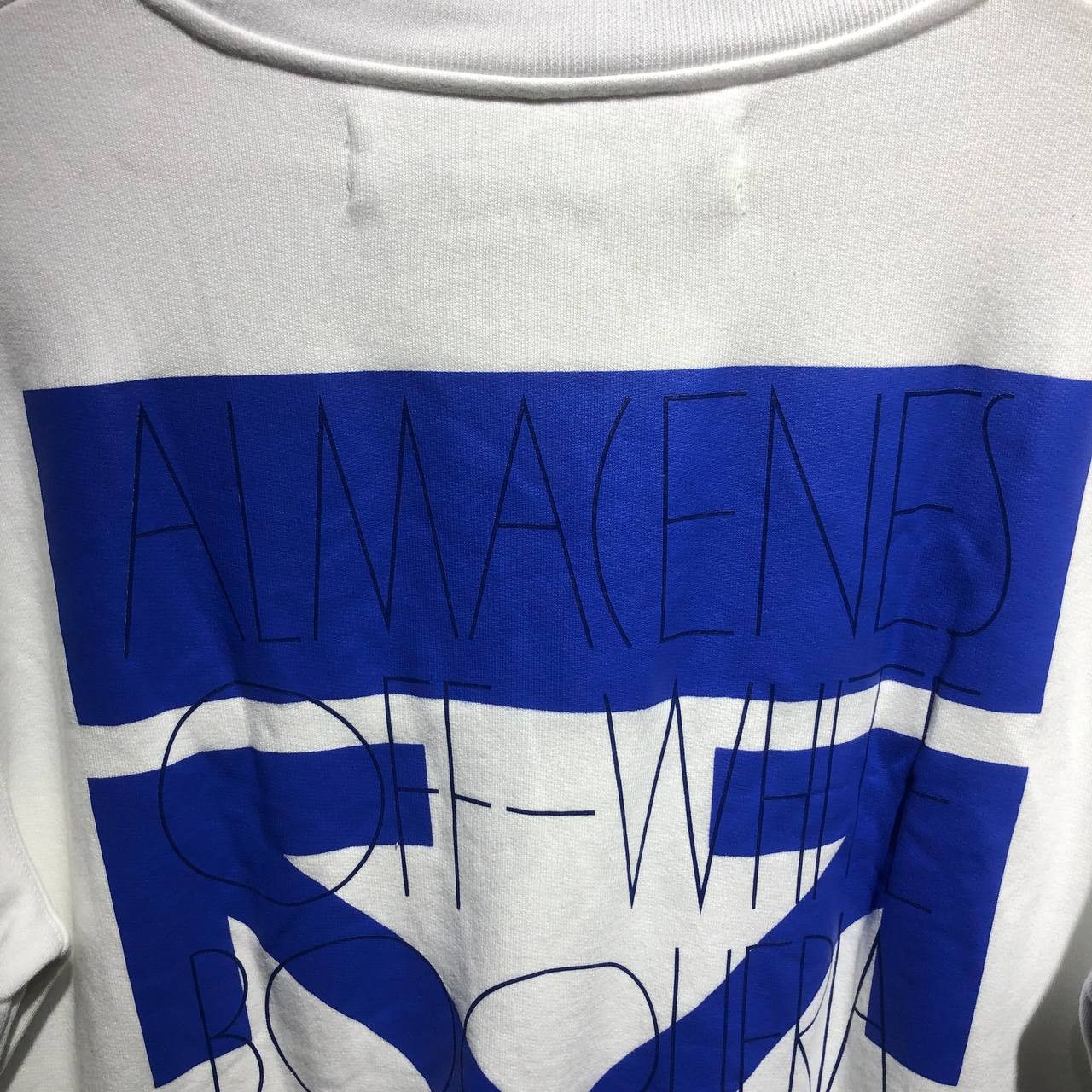 Off-White Off-White X Santa Eulalia FW18 Barcelona Exclusive crewneck Size US M / EU 48-50 / 2 - 5 Thumbnail