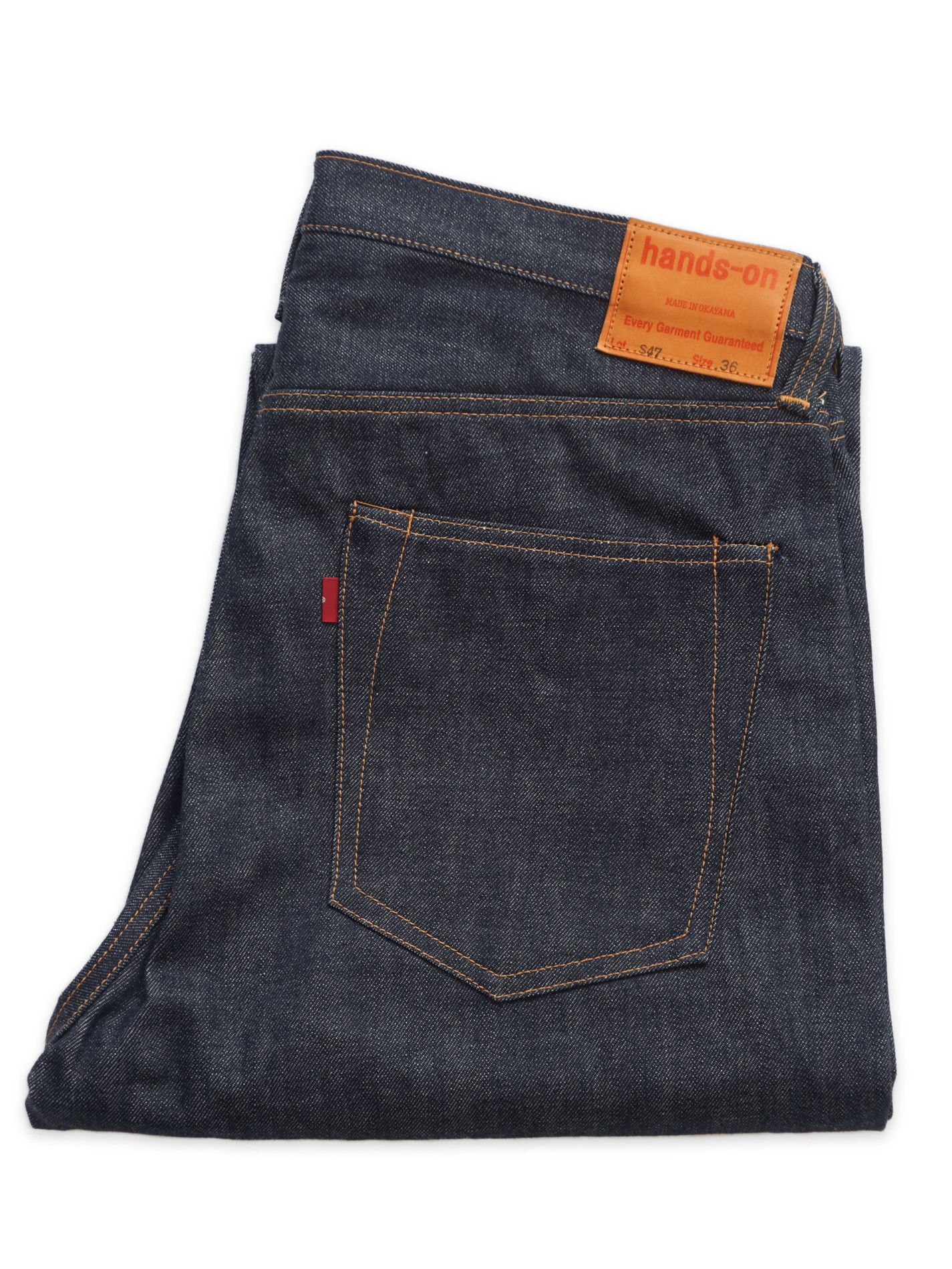 Japanese Brand HANDS-ON S47 W36 x L36 1947-type Hand-crafted Selvedge Jeans Size US 36 / EU 52 - 17 Thumbnail