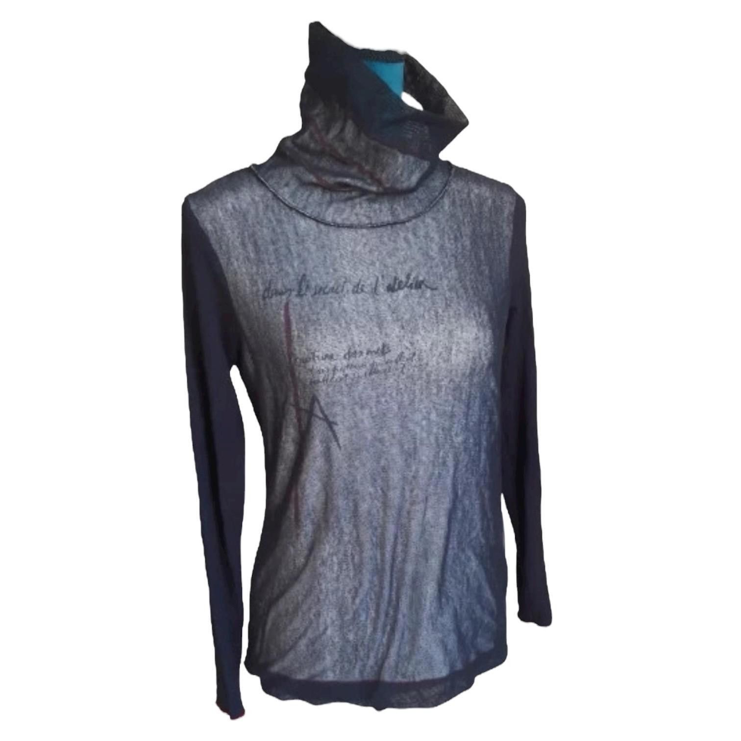 Cop Copine The Cop Copine Layered Atelier Turtleneck Meshtop Size ONE SIZE - 1 Thumbnail