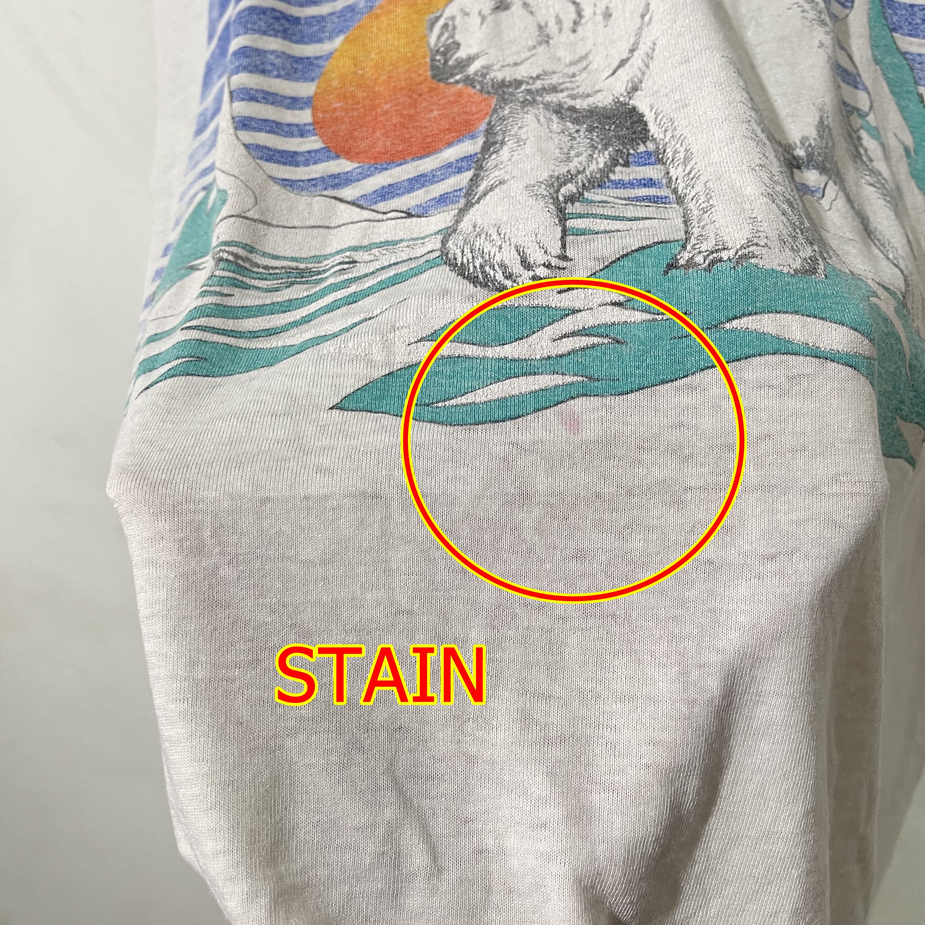 Vintage Vintage 90s Alaska Polar Bear T-Shirt Size US L / EU 52-54 / 3 - 12 Thumbnail
