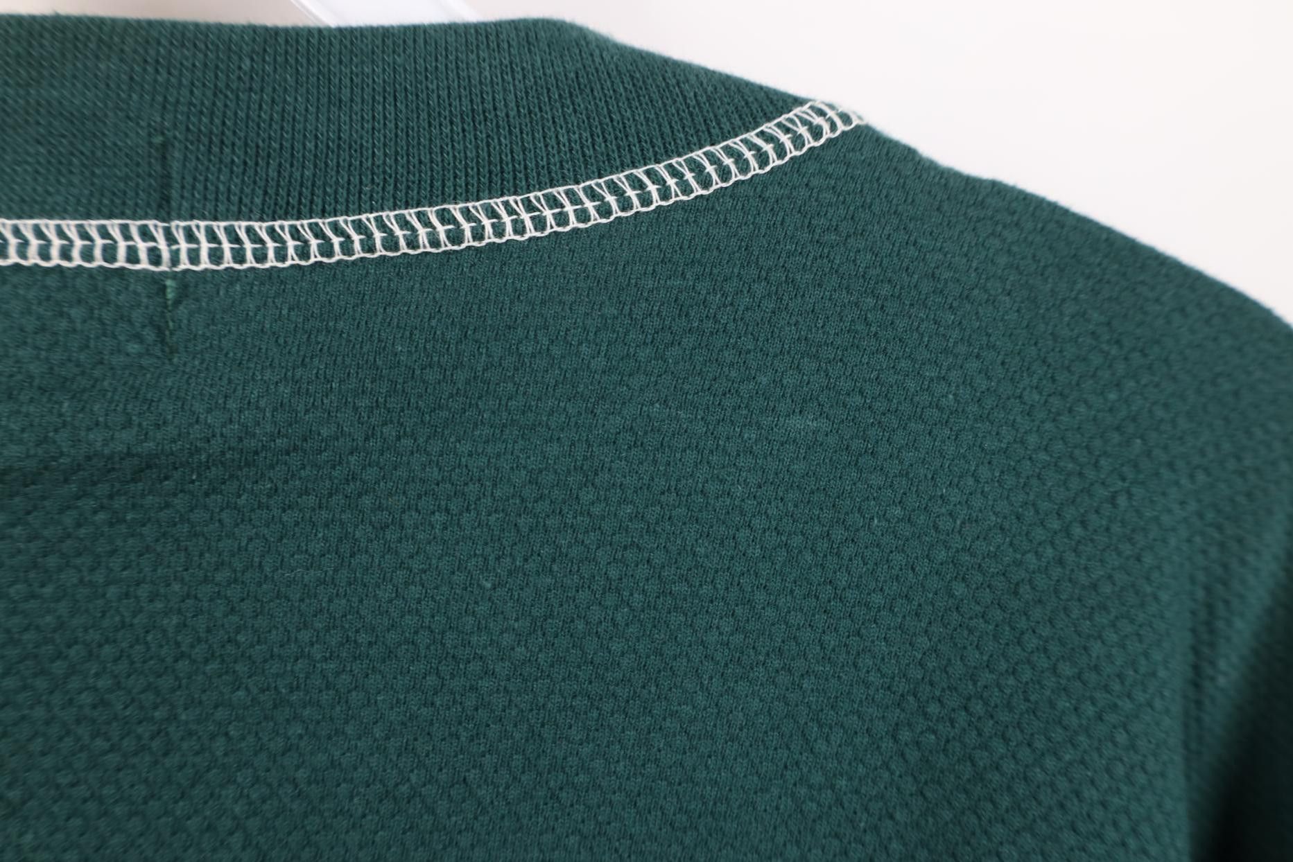 Vintage Deadstock Vintage 90s Streetwear Knit Long Sleeve T-Shirt Size US XXL / EU 58 / 5 - 13 Thumbnail