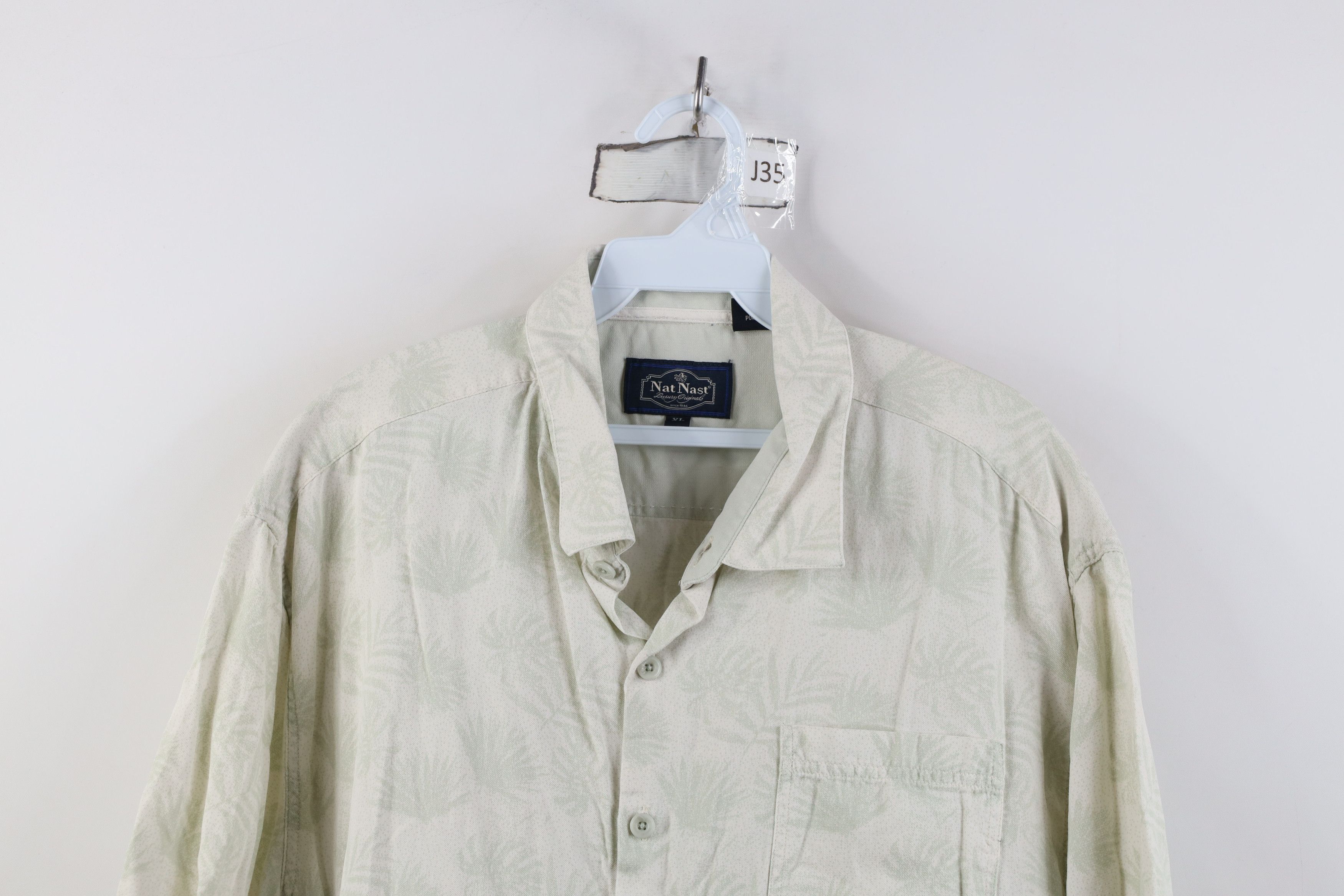 Nat Nast Nat Nast Luxury Originals Tree Luau Hawaiian Button Shirt Size US L / EU 52-54 / 3 - 2 Thumbnail