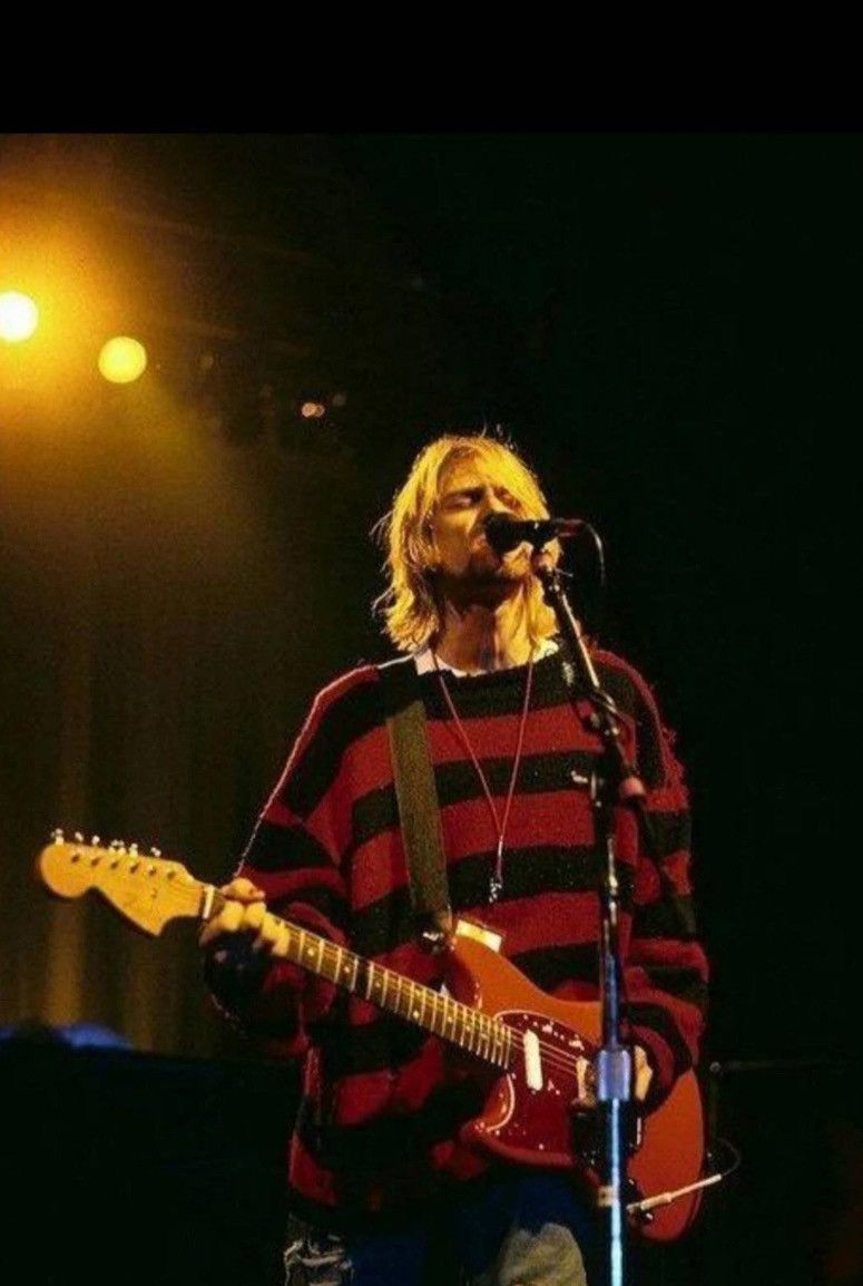 PPFM 💥 PPFM STRIPE RED BLACK GRUNGE DESTROYED DAMAGE KURT COBAIN Size US M / EU 48-50 / 2 - 2 Thumbnail