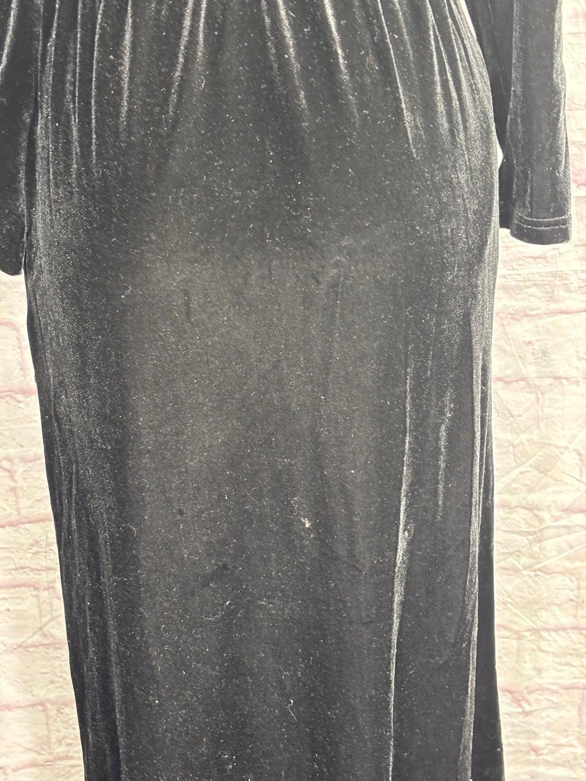 Other Zattcas XS Black Velvet Dress Size XS / US 0-2 / IT 36-38 - 7 Thumbnail