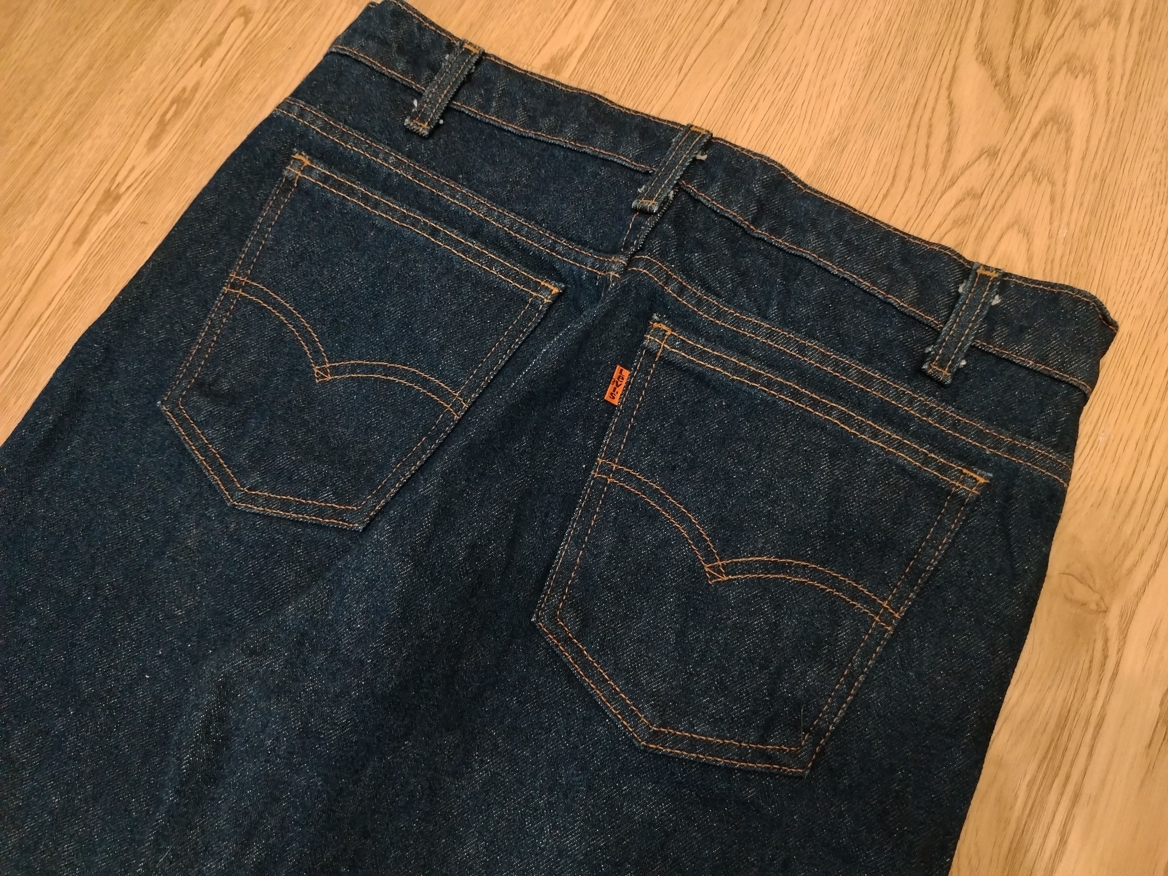 Levi's Levis 646 Bell Bottom Flare bootcut Orange Tab Jeans Size US 32 / EU 48 - 14 Thumbnail
