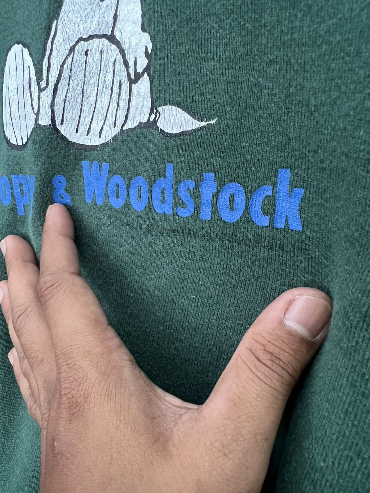 Peanuts × Vintage 🔥 Vintage 90's Peanuts Roundneck sweatshirt Size US M / EU 48-50 / 2 - 5 Thumbnail