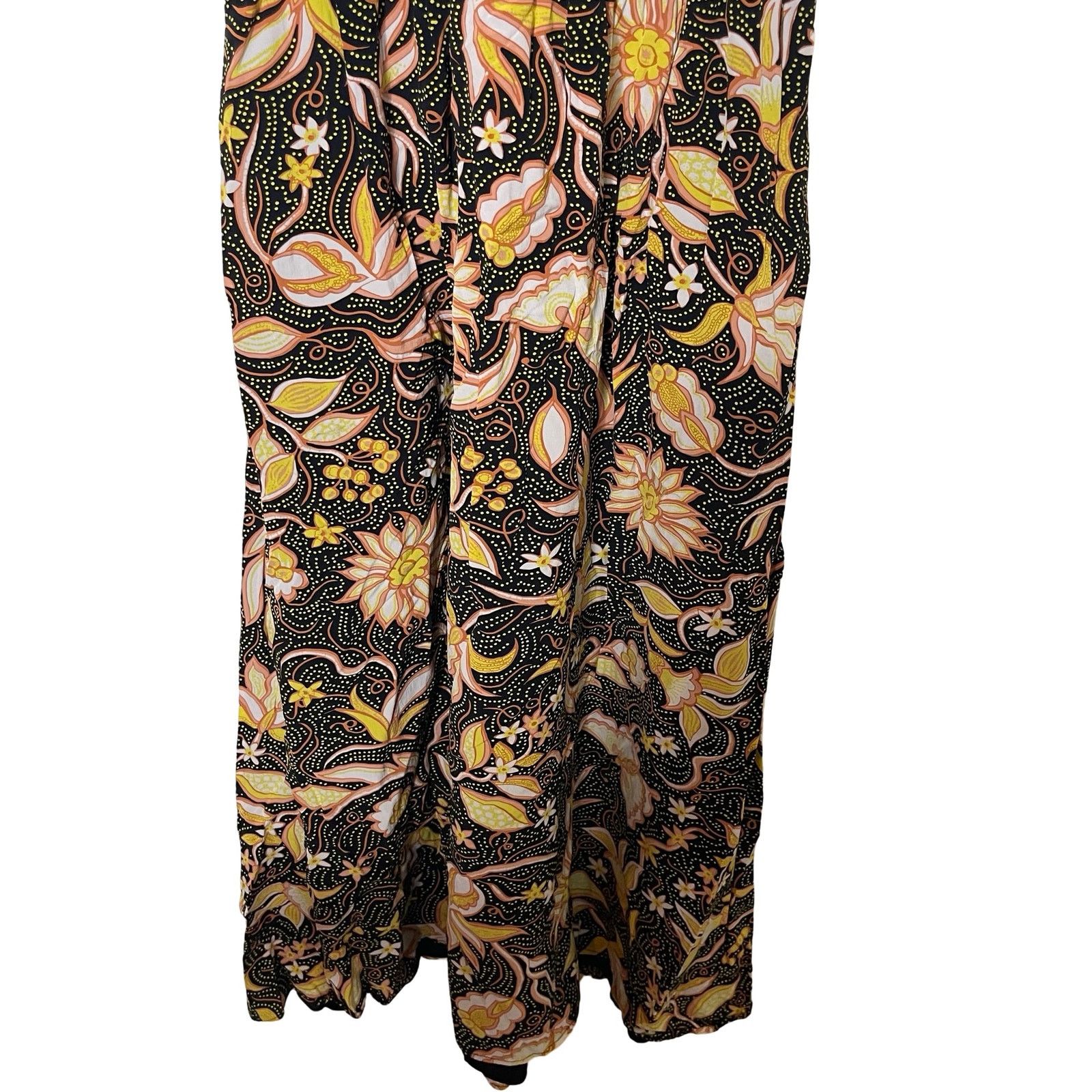 The Kooples The Kooples Long Summer Dress With All-Over Floral Motif Size M / US 6-8 / IT 42-44 - 6 Thumbnail