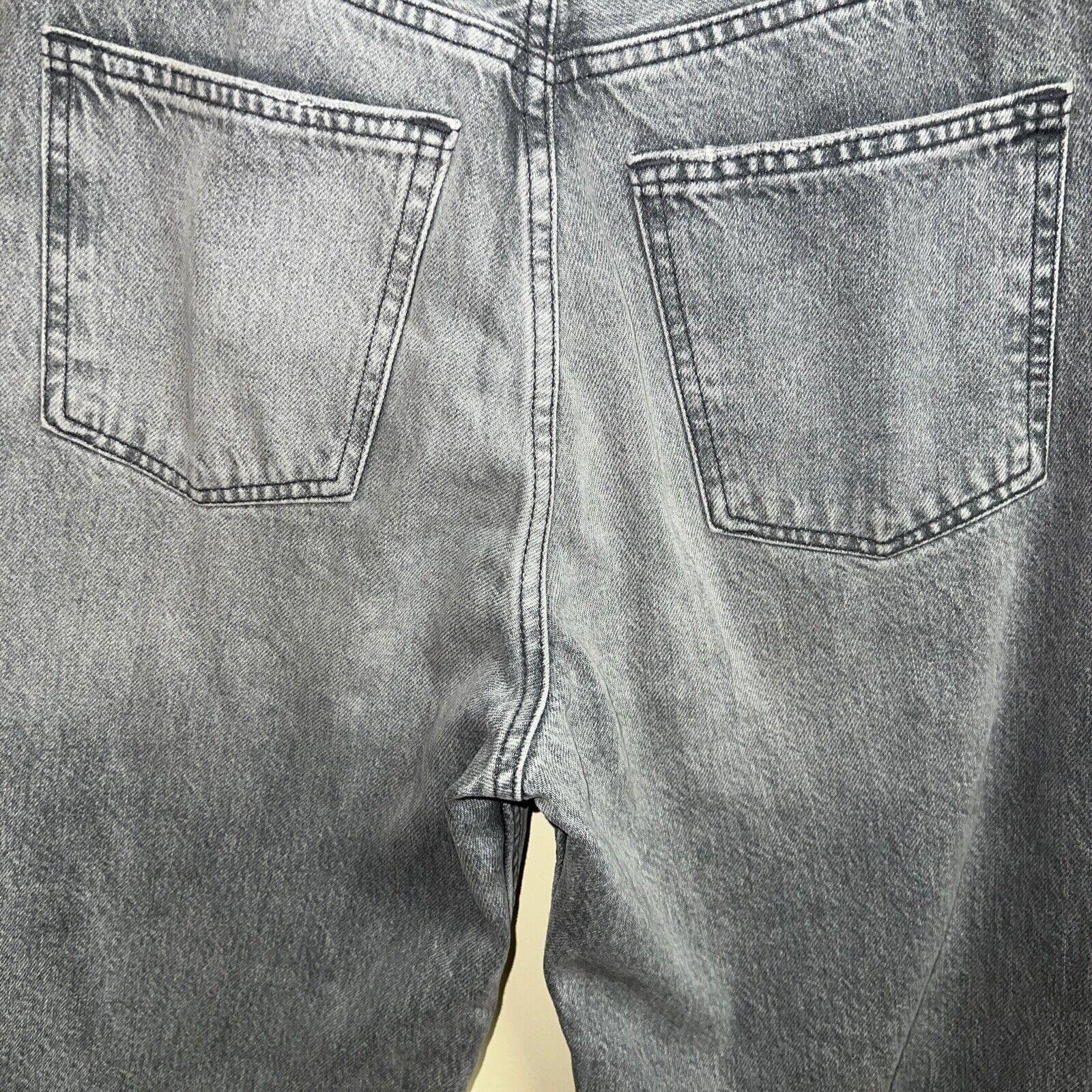 Zara Zara Jeans Women's Size 6 Denim Gray Cropped Frayed Edge Size 28" / US 6 / IT 42 - 10 Thumbnail