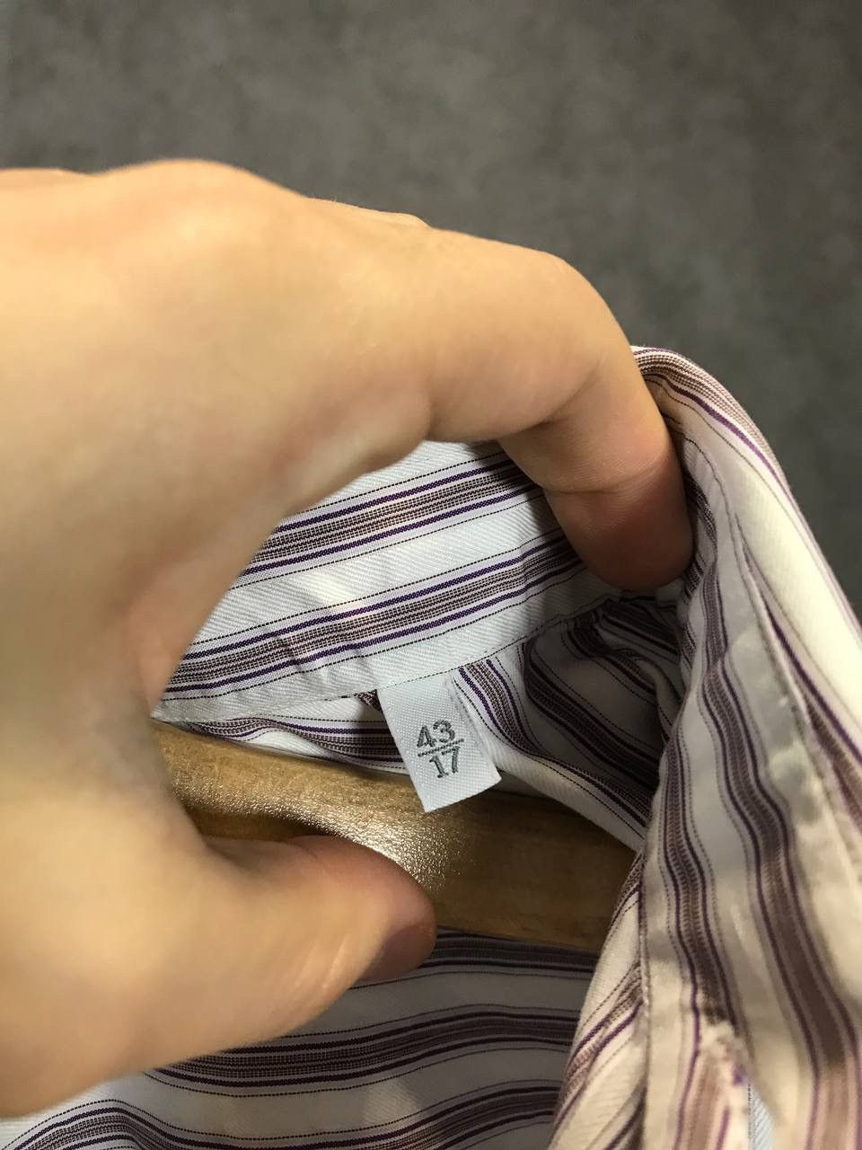 Ermenegildo Zegna Ermenegildo Zegna luxury designer striped shirt Size US XL / EU 56 / 4 - 4 Thumbnail