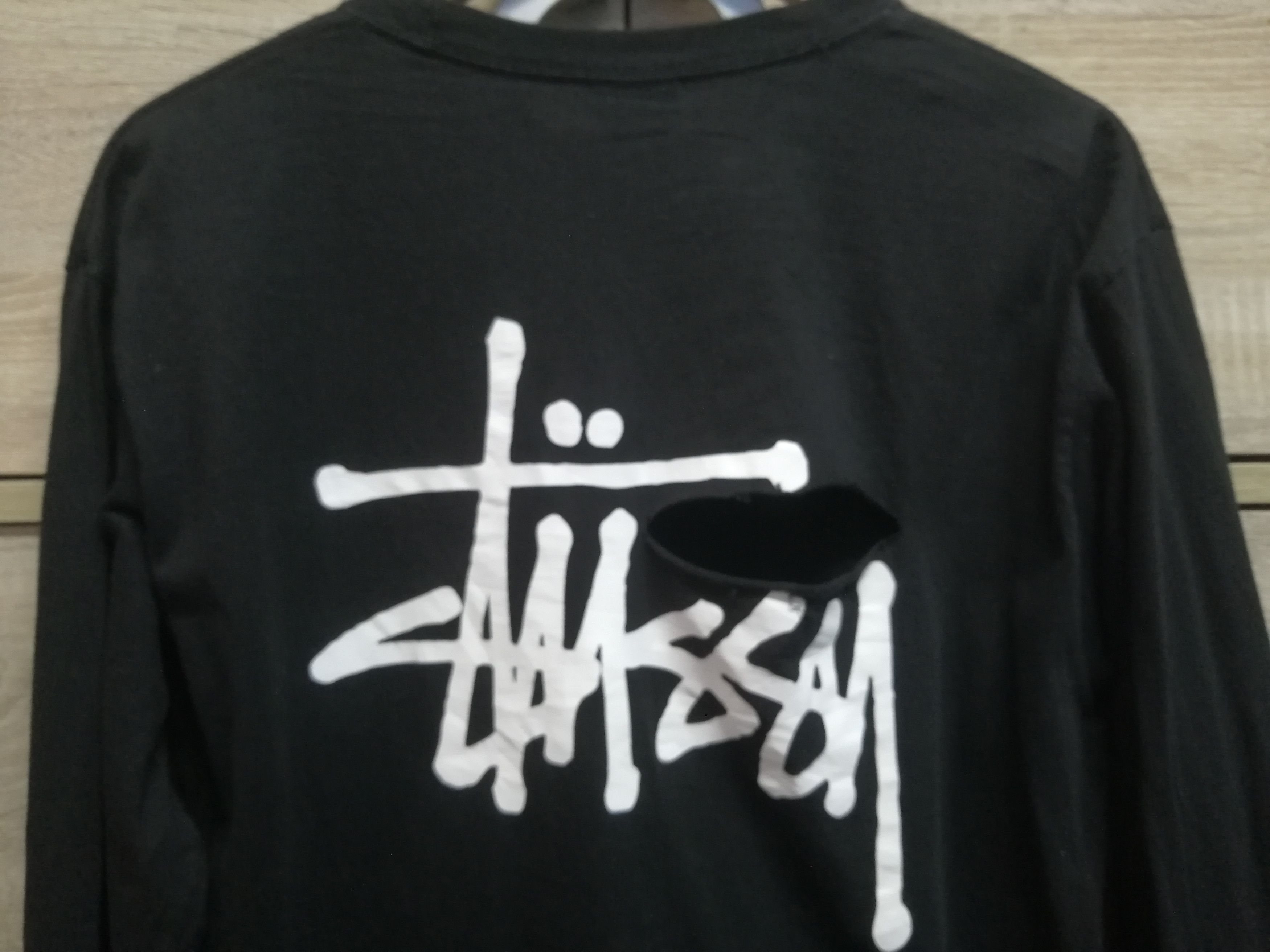 Stussy Thrashed Sun Faded Stussy Shirt Distressed Grunge Band Size US L / EU 52-54 / 3 - 3 Thumbnail