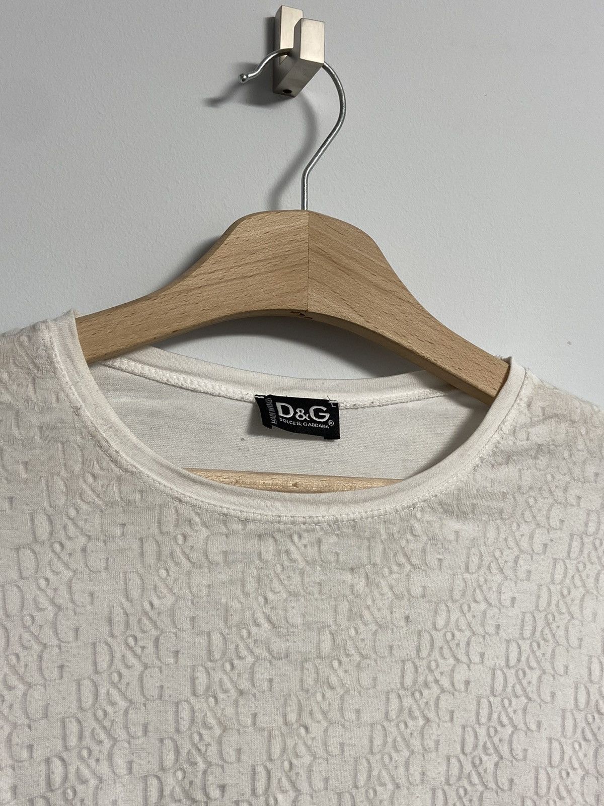 Dolce & Gabbana Dolce Gabbana Long Sleeve Monogram Size L / US 10 / IT 46 - 3 Thumbnail