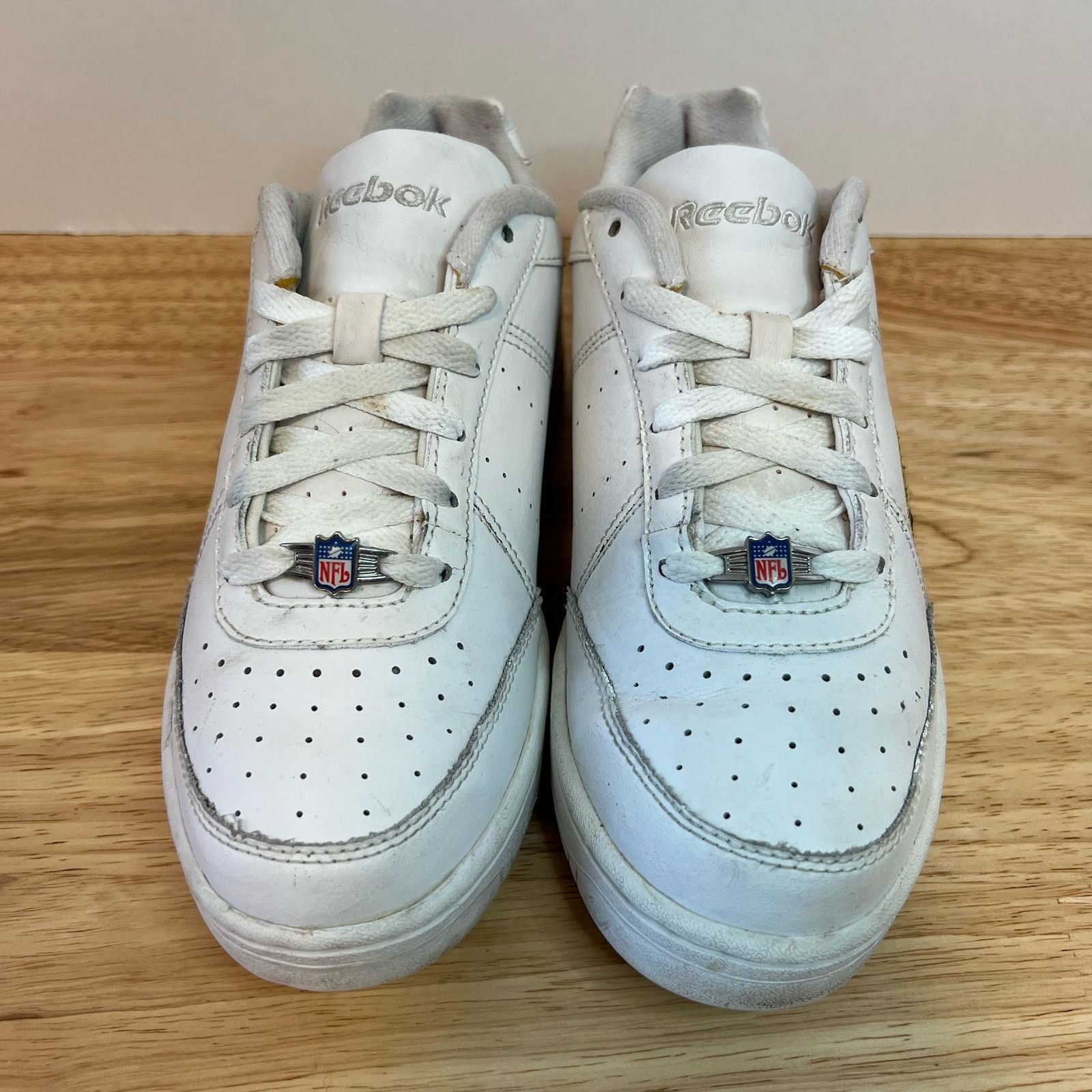 Reebok Reebok x NFL Baltimore Ravens White Purple Vintage Sneakers Size US 5 / IT 35 - 5 Thumbnail