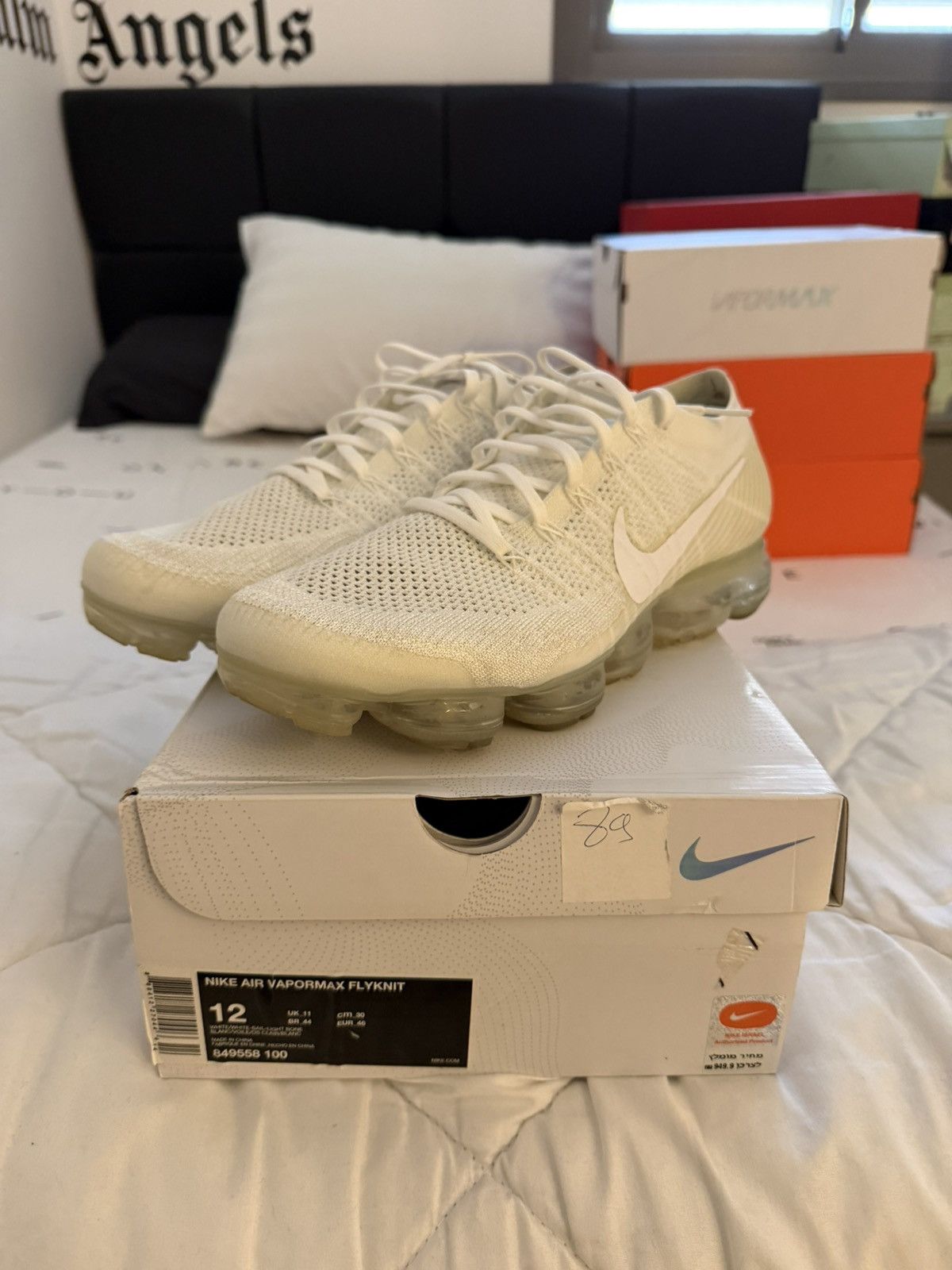 Nike Air VaporMax Triple White 12US