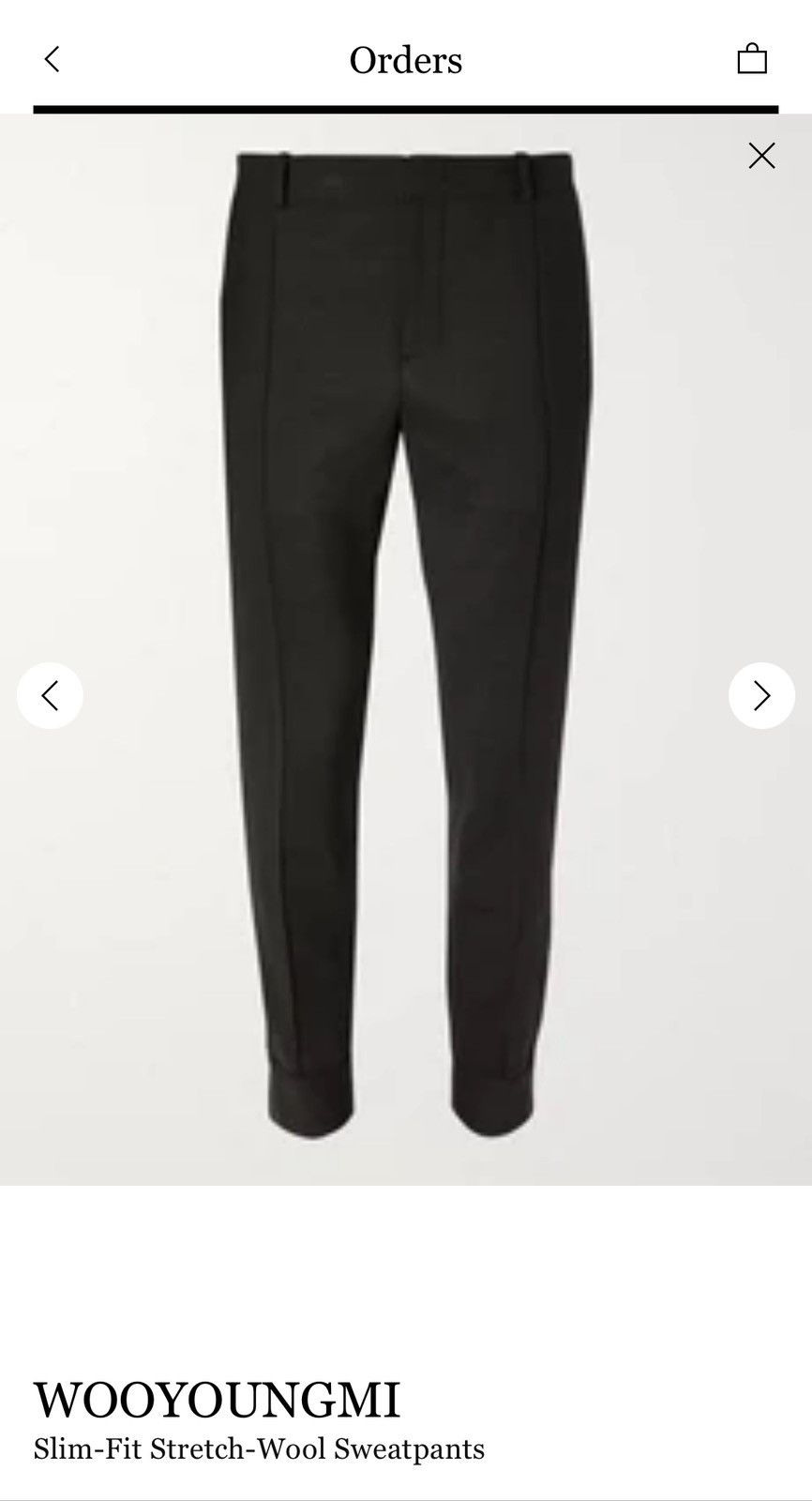 Wooyoungmi Wooyoungmi Sweats Size US 32 / EU 48 - 1 Thumbnail
