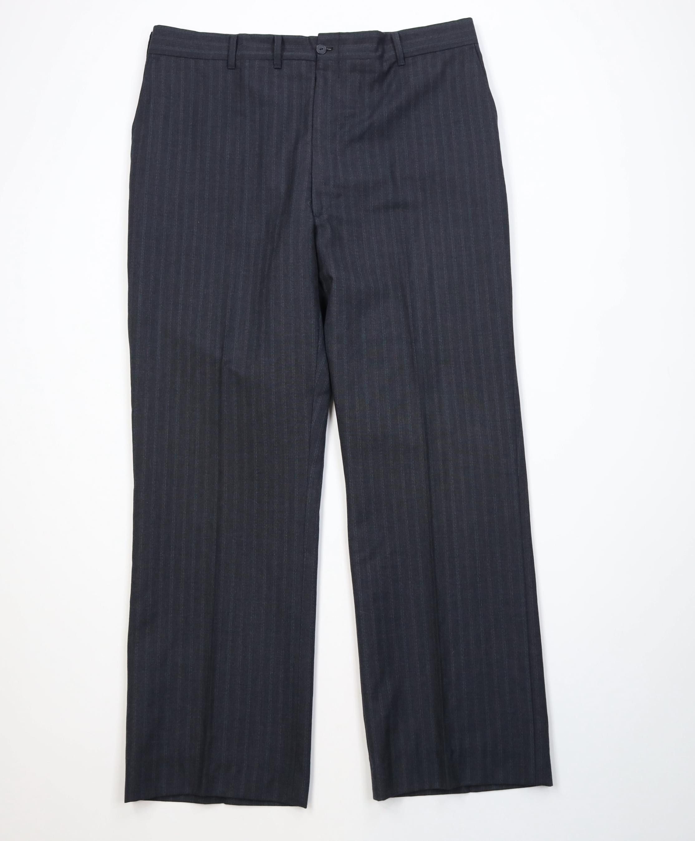 Vintage Vintage 70s Streetwear Knit Striped Bell Bottoms Chino Pants Size US 38 / EU 54 - 1 Thumbnail