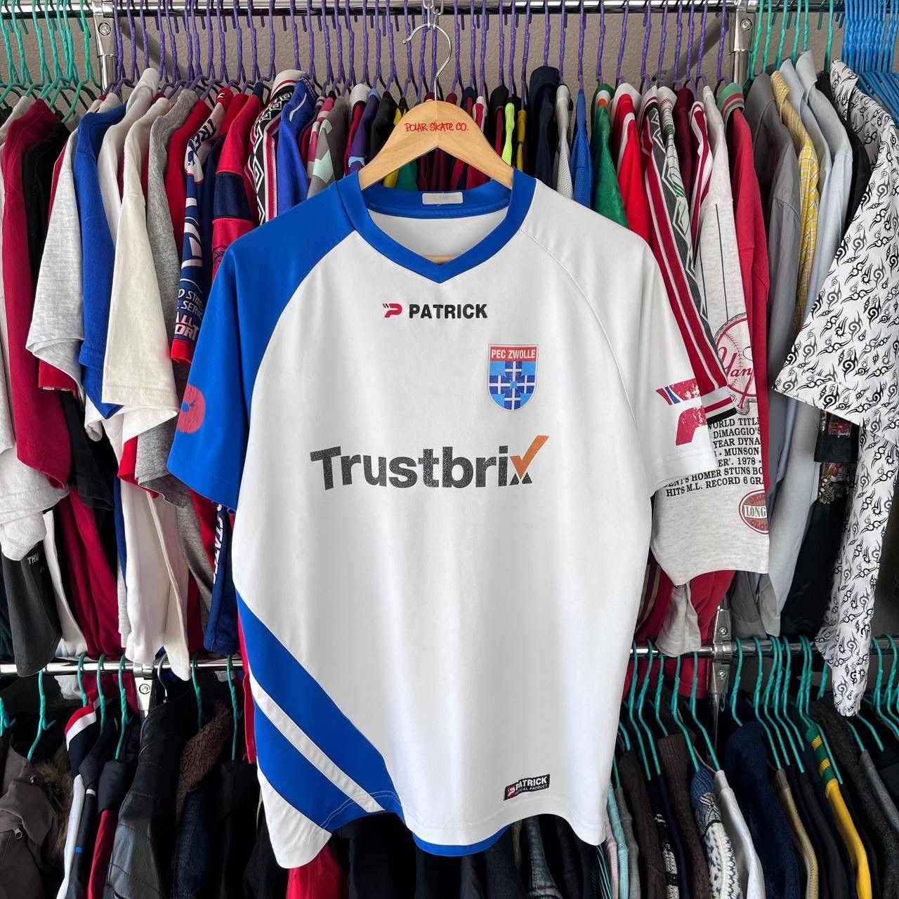 Other Patrick PEC Zwolle Eredivisie Football Shirt Soccer Jersey Size US M / EU 48-50 / 2 - 2 Thumbnail
