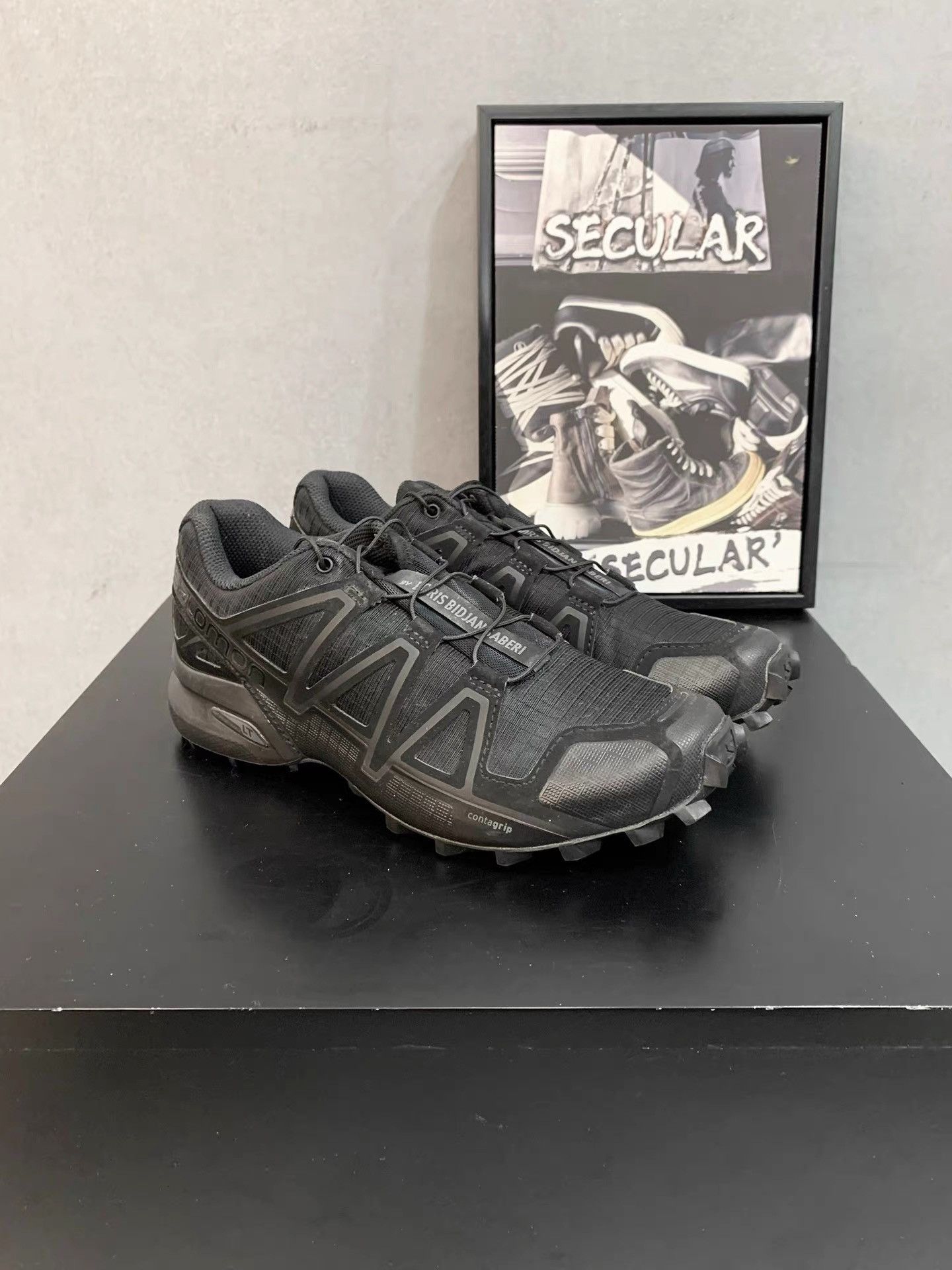 Boris Bidjan Saberi BORIS BIDJAN SABERI × SALOMON Outdoor Shoes K34 Size US 6 / IT 36 - 2 Thumbnail
