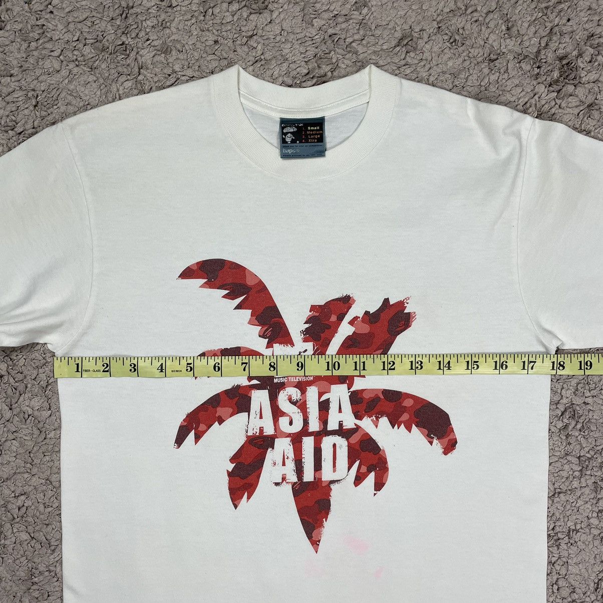 Bape Vintage Bape Mtv Asia Aid T-shirt Size US S / EU 44-46 / 1 - 16 Thumbnail