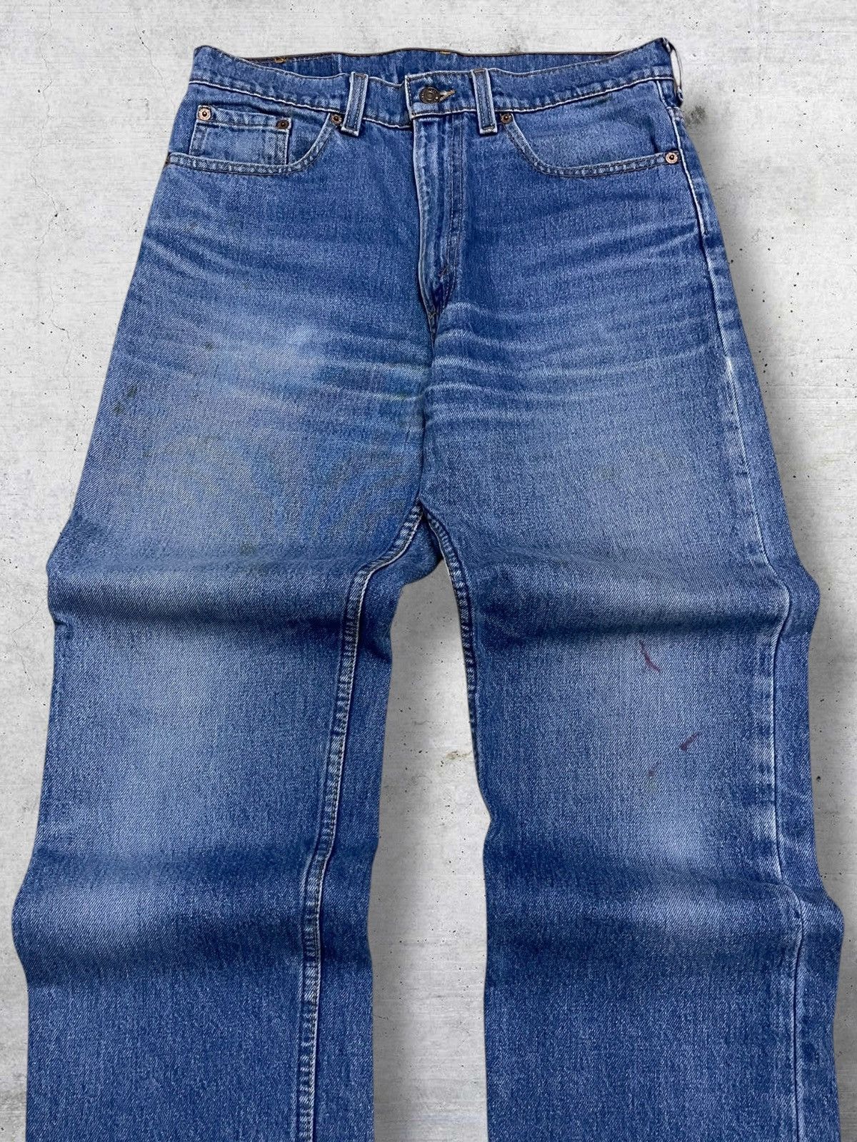 Levi's Vintage Clothing VINTAGE LEVIS 515 90S DESIGNER DIRT WASHED GRUNGE DENIM Size US 30 / EU 46 - 4 Thumbnail
