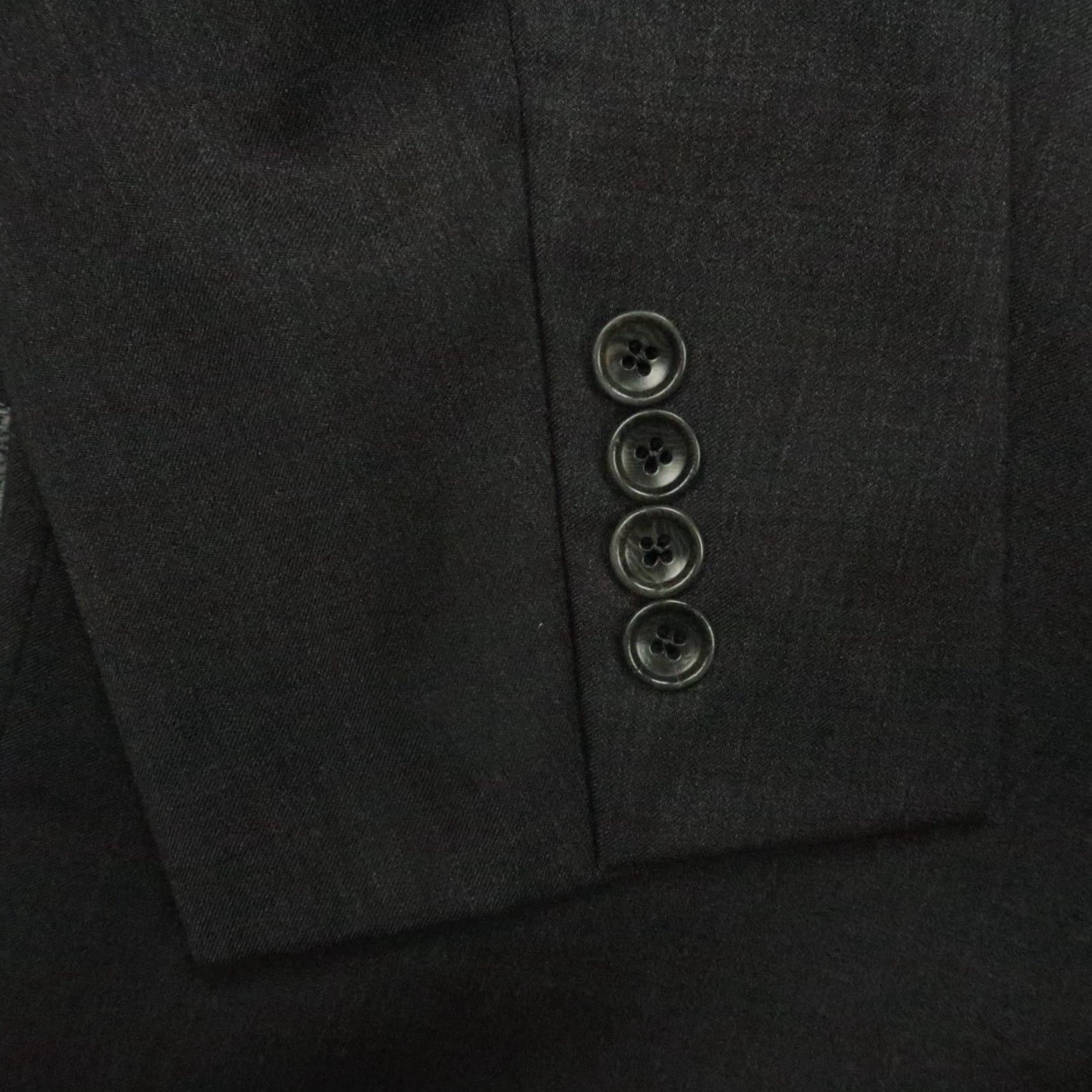 Brooks Brothers Brooks Brothers Blazer Mens 48R Gray 1818 Regent Wool Estrato Togna Knit Notch 2 Button Single-Breasted Size 48R - 3 Thumbnail