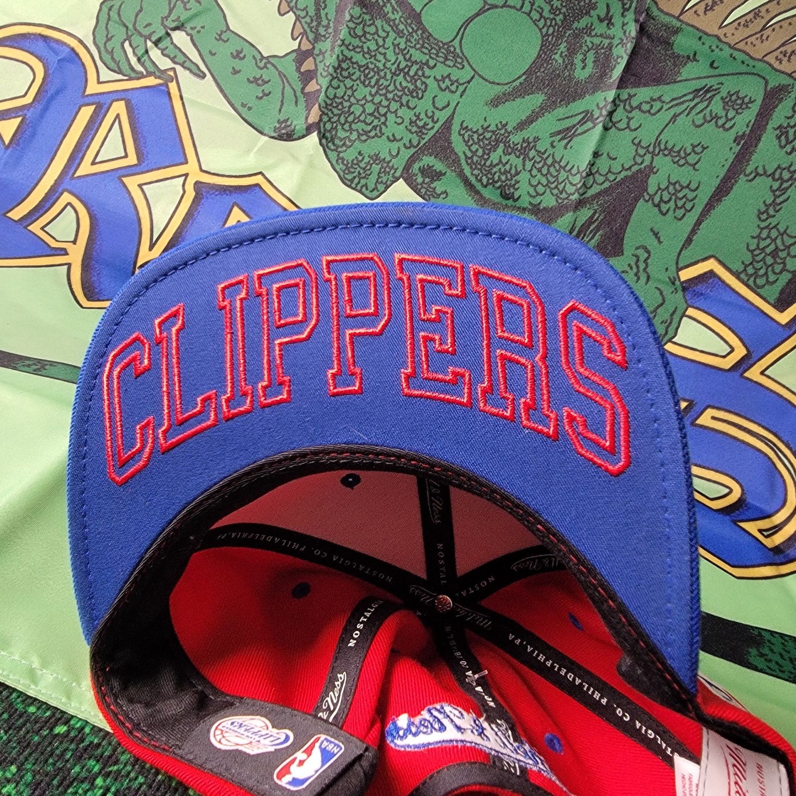 Mitchell & Ness L.A. Clippers Mitchell & Ness Snapback Cap NWT Authentic Size ONE SIZE - 5 Thumbnail