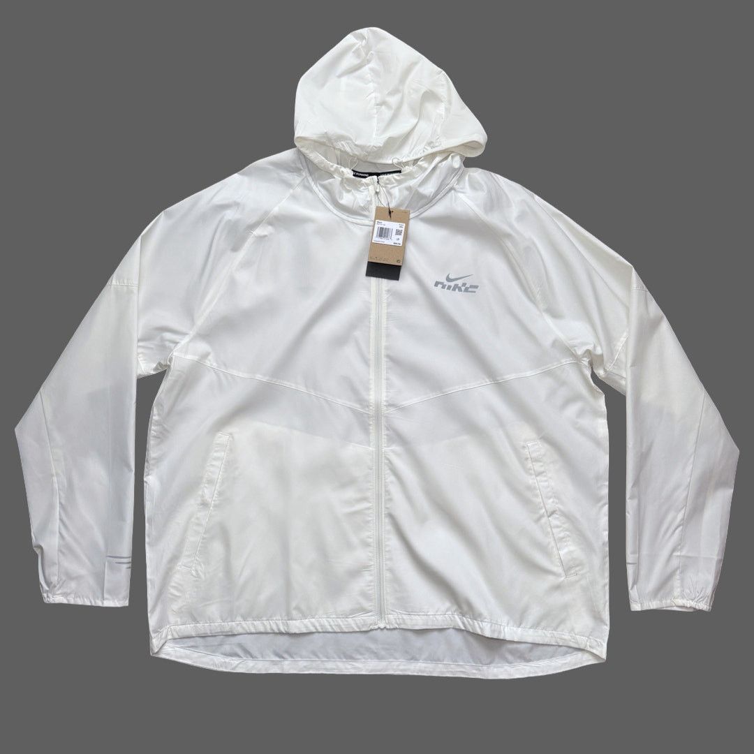 Nike Nike Miler Flash White Water-Repellent Jacket XXL Size US XXL / EU 58 / 5 - 1 Thumbnail