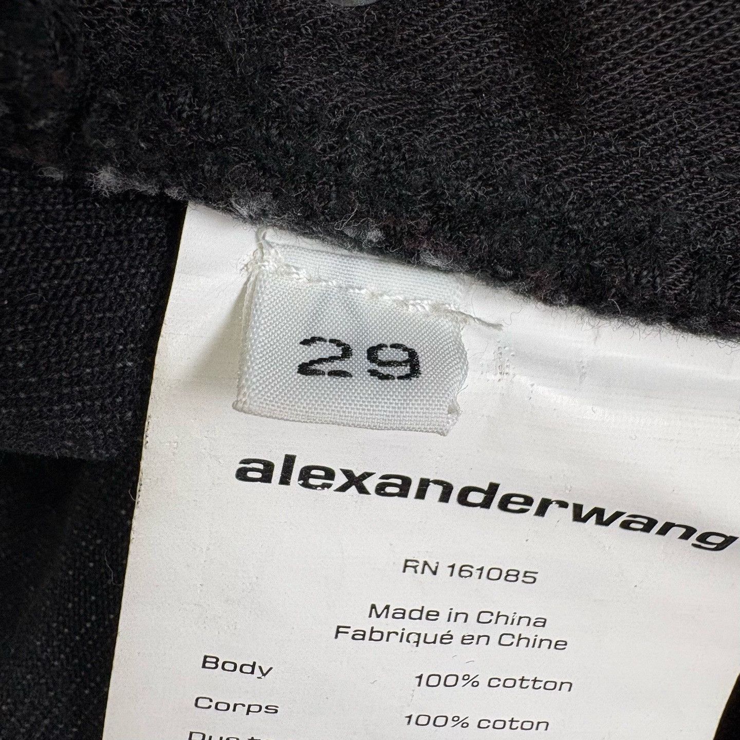 Alexander Wang Alexander Wang Logo pocket EZ mid-rise jeans| Size 29" - 4 Thumbnail