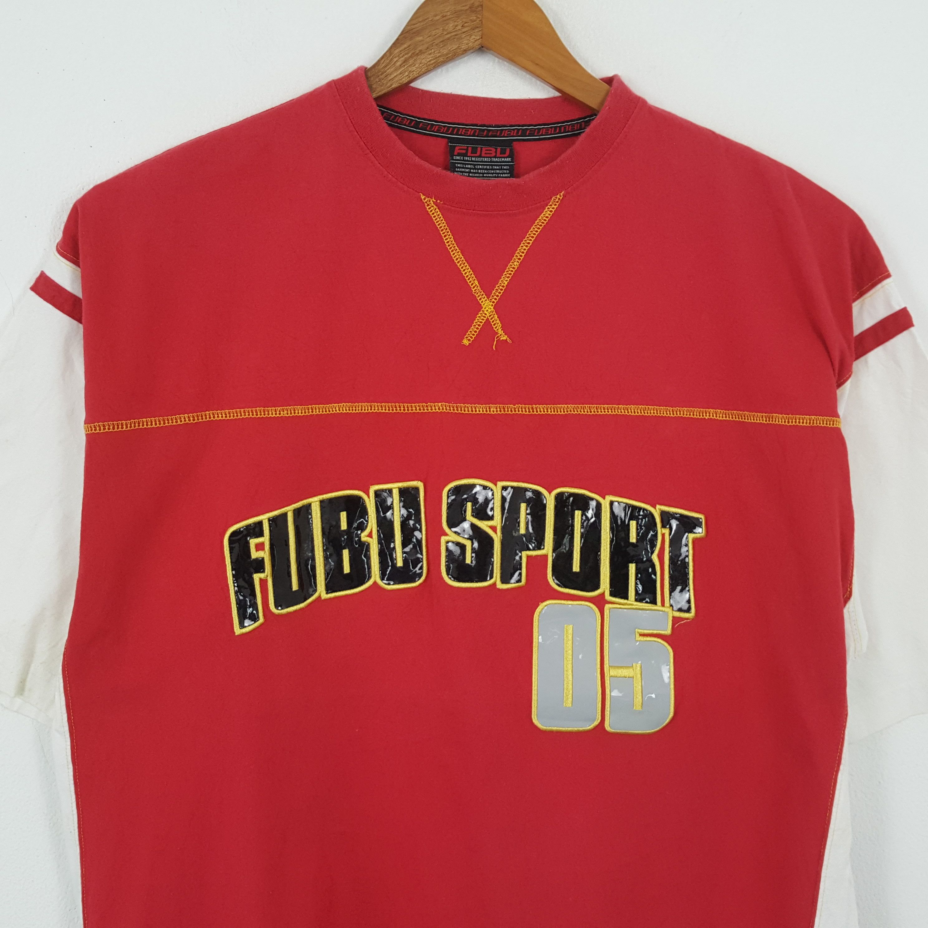 Fubu × Vintage Vintage FUBU SPORTS 05 Sportswear American Style T-Shirts Size US XL / EU 56 / 4 - 2 Thumbnail