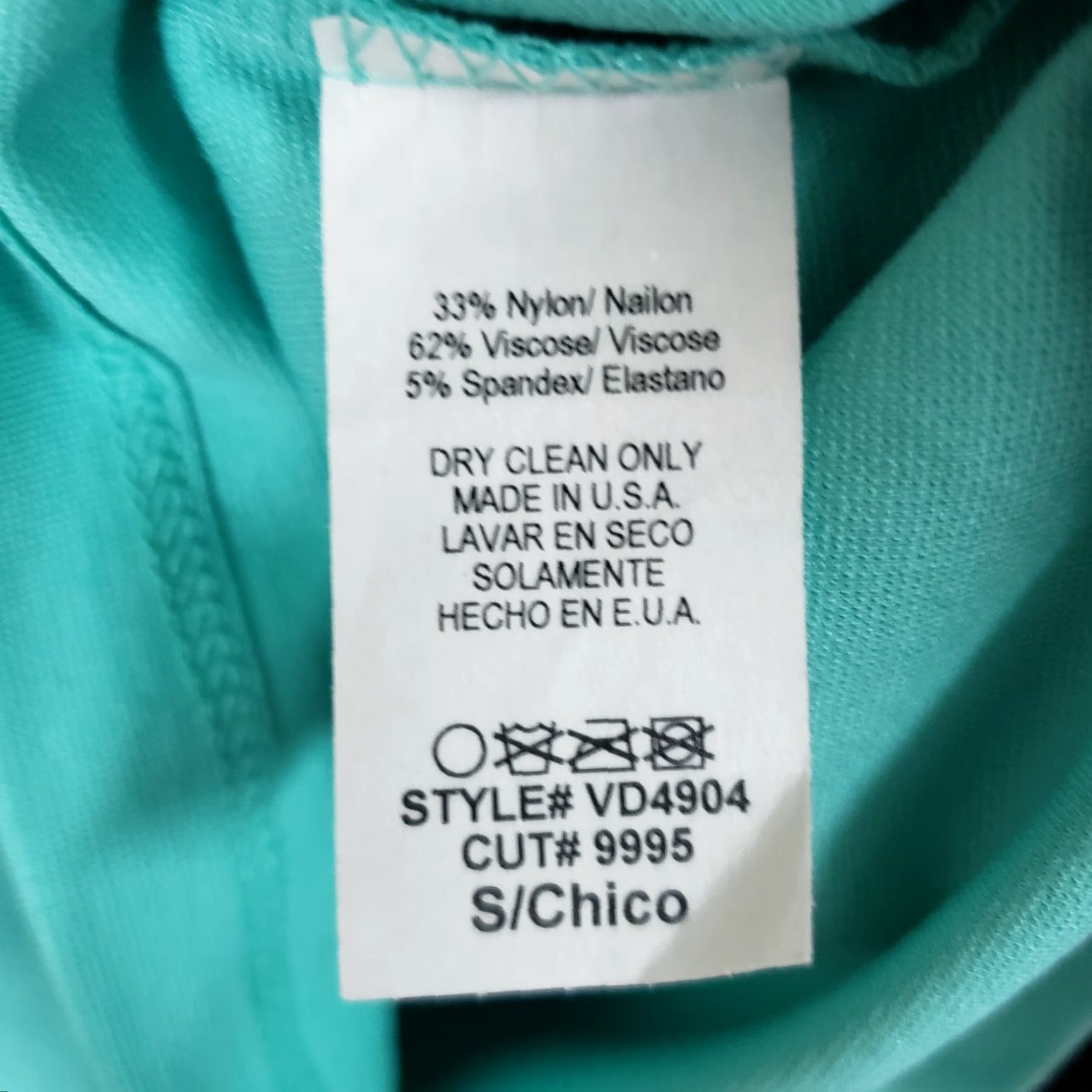 Lulus Lulus Women’s Dress Small Green Sleeveless Exposed Zipper V-Neck Viscose Blend Dress Size S Bodycon Short Vintage No Size S / US 4 / IT 40 - 6 Thumbnail