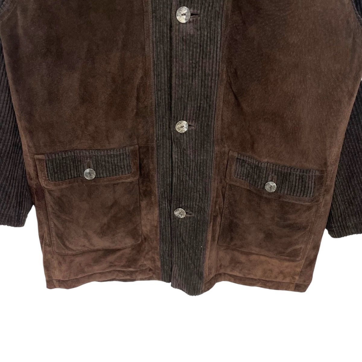 Nazareno Gabrielli Vintage Nazareno Gabrielli 1907 Velvet Jacket Brown Size US L / EU 52-54 / 3 - 6 Thumbnail