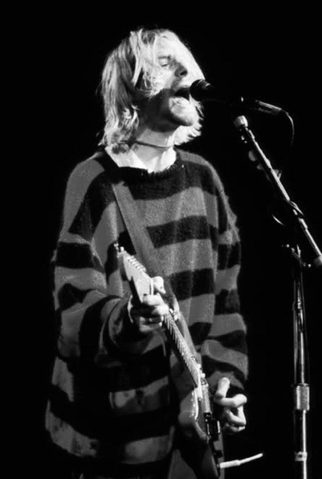 Issey Miyake Distressed Stripe Knit Unknown Number Nine Style Kurtcobain Size US M / EU 48-50 / 2 - 4 Thumbnail