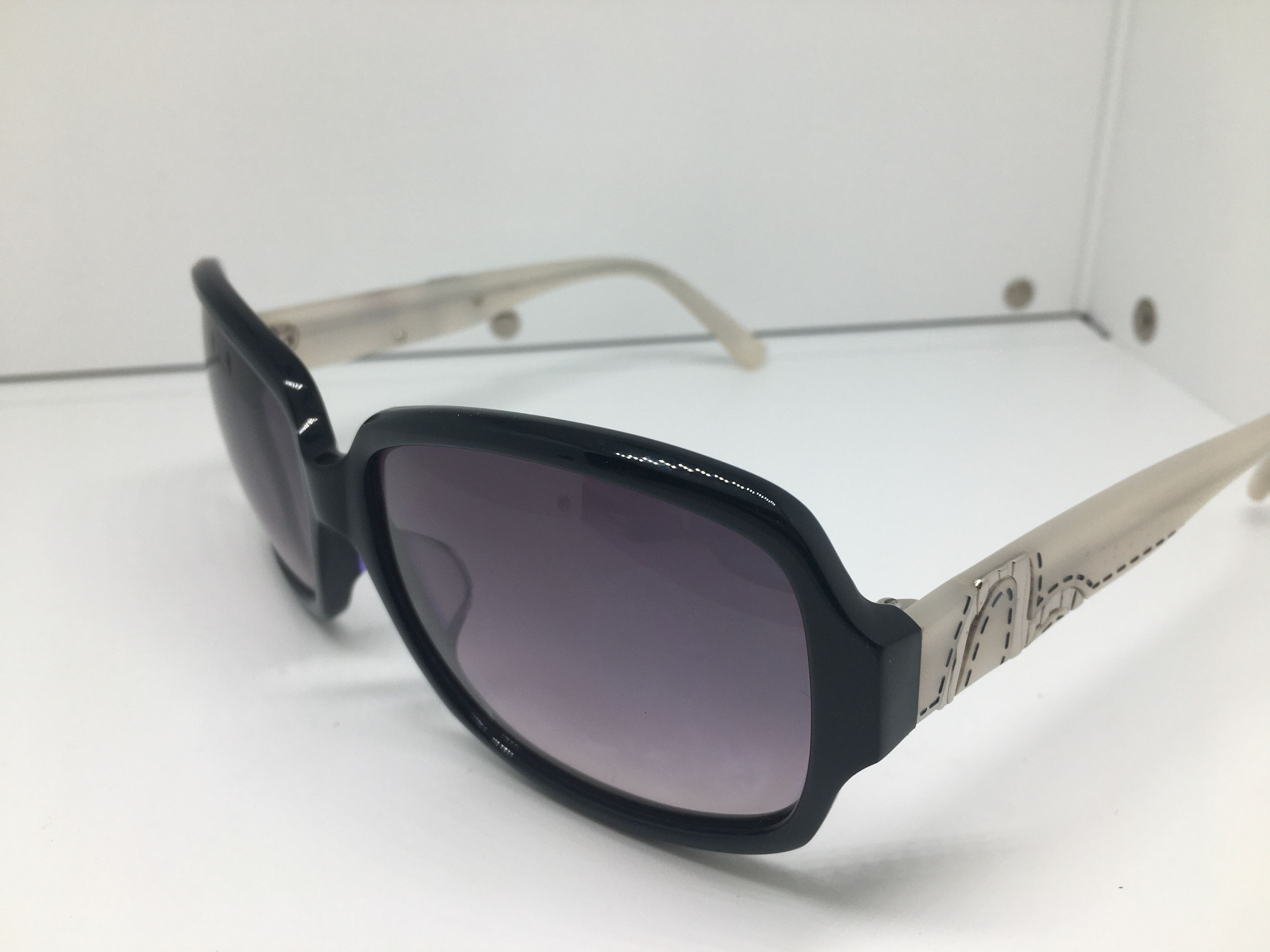 Evisu Evisu ES-0005 Black Acetate Sunglasses Frame Size ONE SIZE - 2 Thumbnail