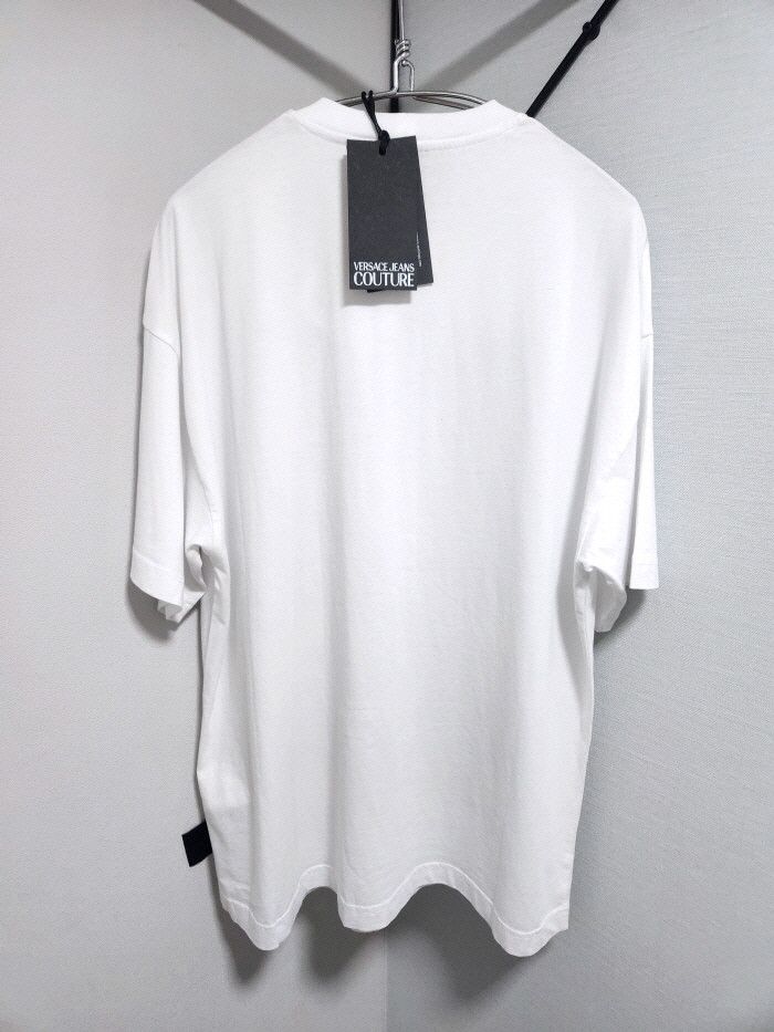 Versace VERSACE JEANS COUTURE oversized CANDLE PRINT T-SHIRT Size ONE SIZE - 4 Thumbnail
