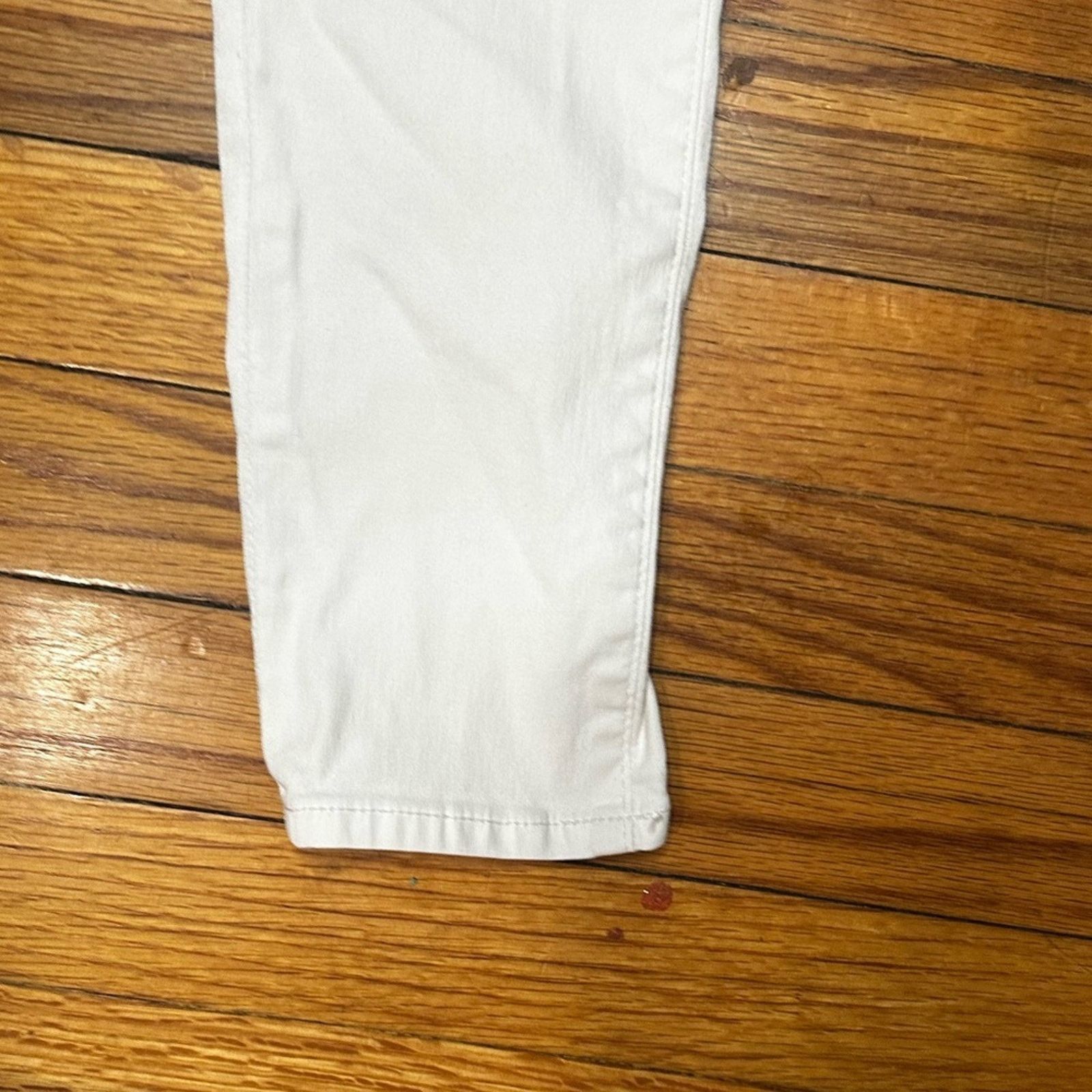 AG Adriano Goldschmied Adriano Goldschmied White Super Skinny Ankle Jeans Size 26" / US 2 / IT 38 - 3 Thumbnail