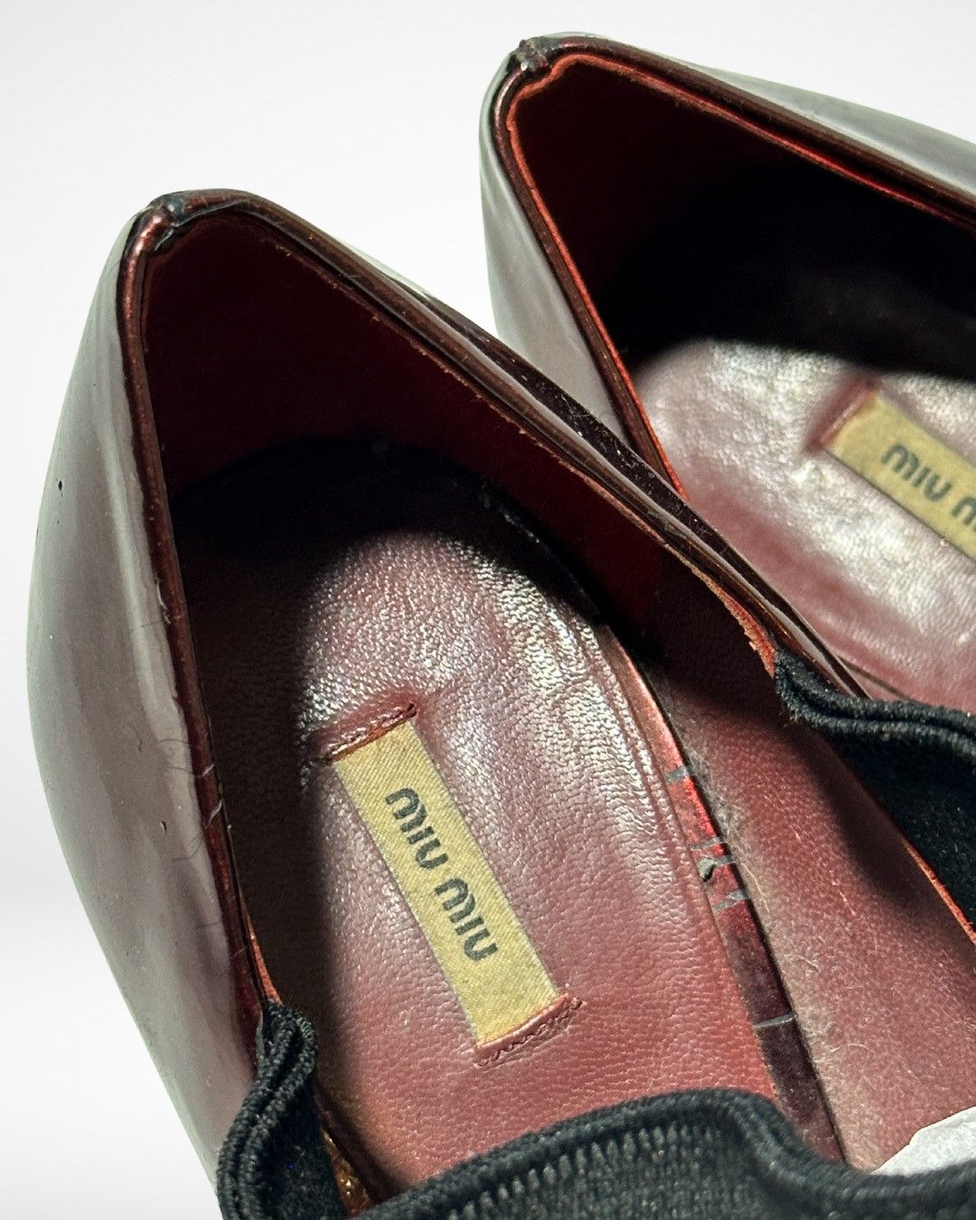Miu Miu SS06 Burgundy Bondage Stilettos Size US 8.5 / IT 38.5 - 3 Thumbnail