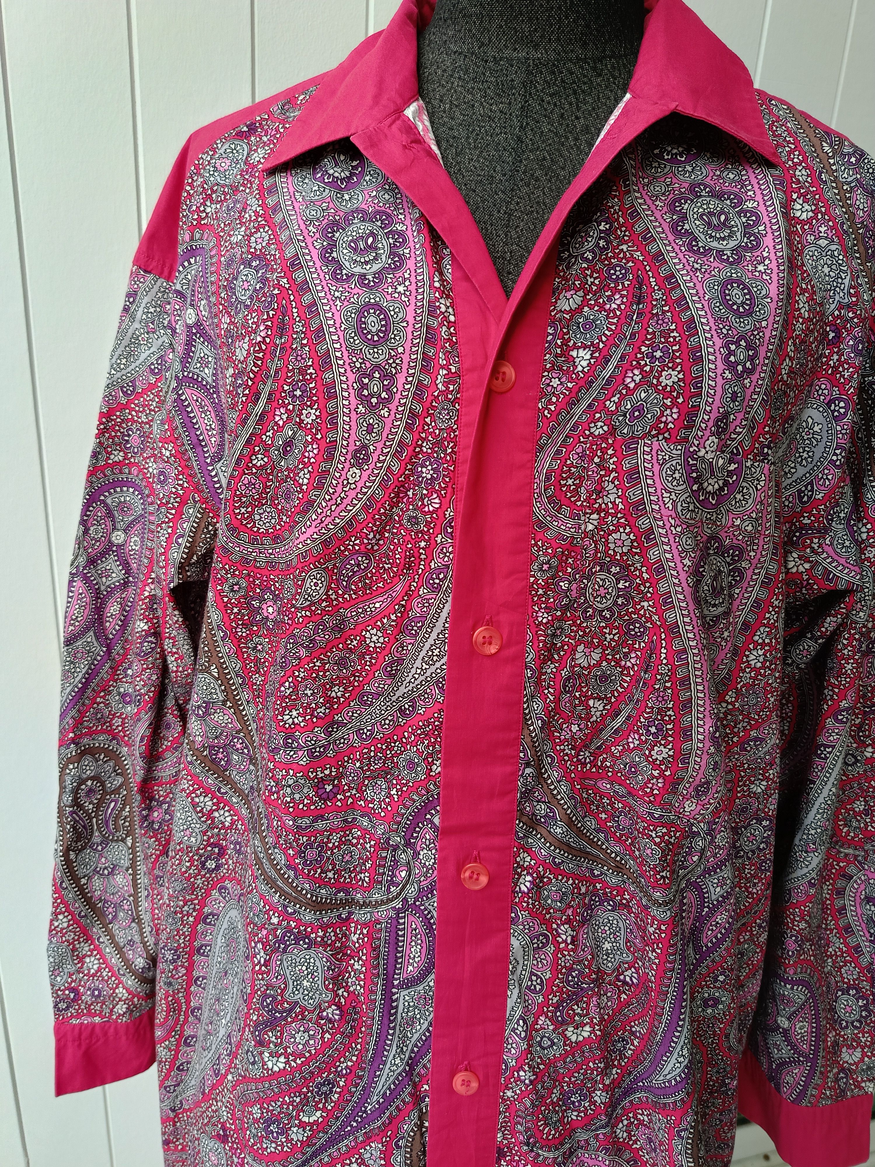 Issey Miyake × Japanese Brand Plantation by Issey Miyake Japan vintage paisley 90s shirt Size US M / EU 48-50 / 2 - 5 Thumbnail