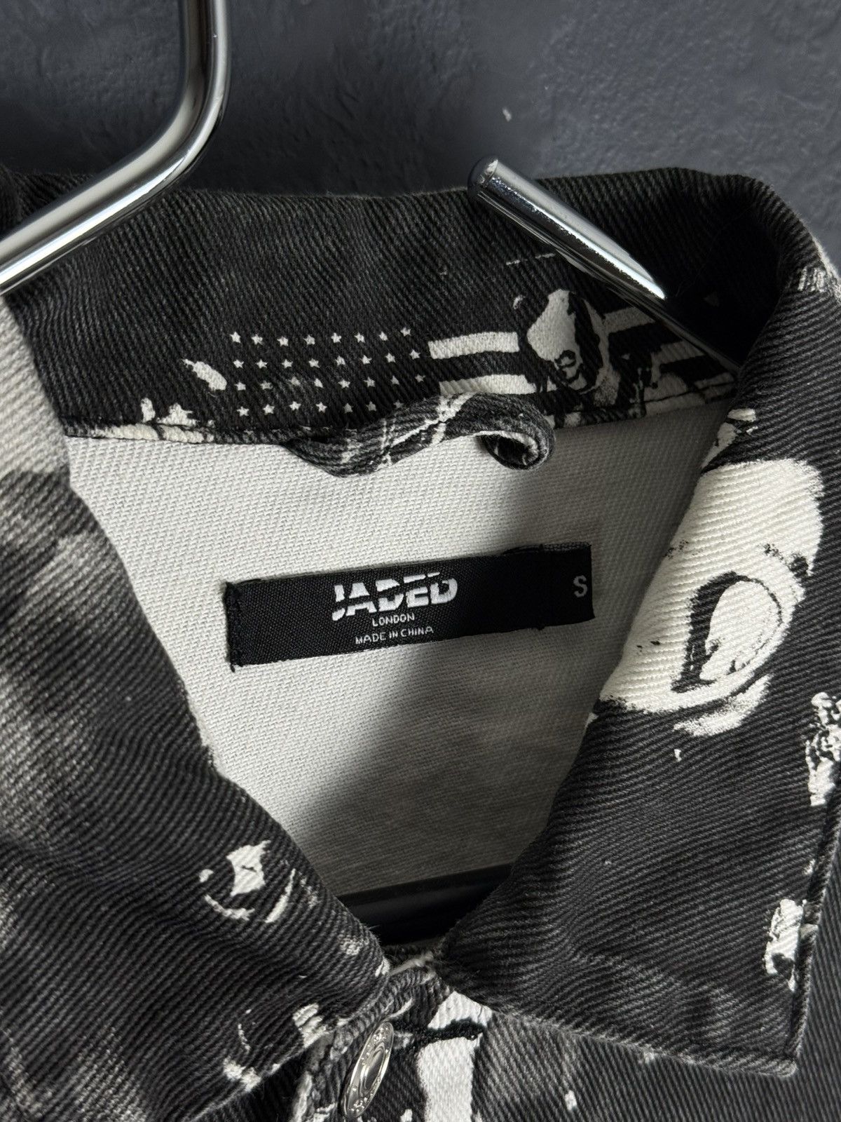 Jaded London Jaded London All Art Rock Band Jacket Denim Men’s Size S Size US S / EU 44-46 / 1 - 10 Thumbnail