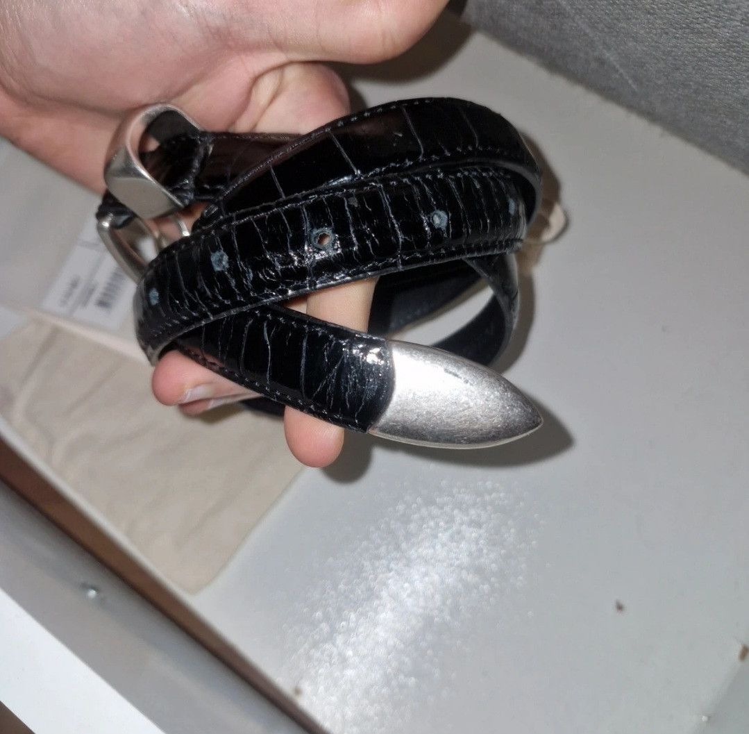 Our Legacy Our legacy croc belt Size 40 - 4 Thumbnail