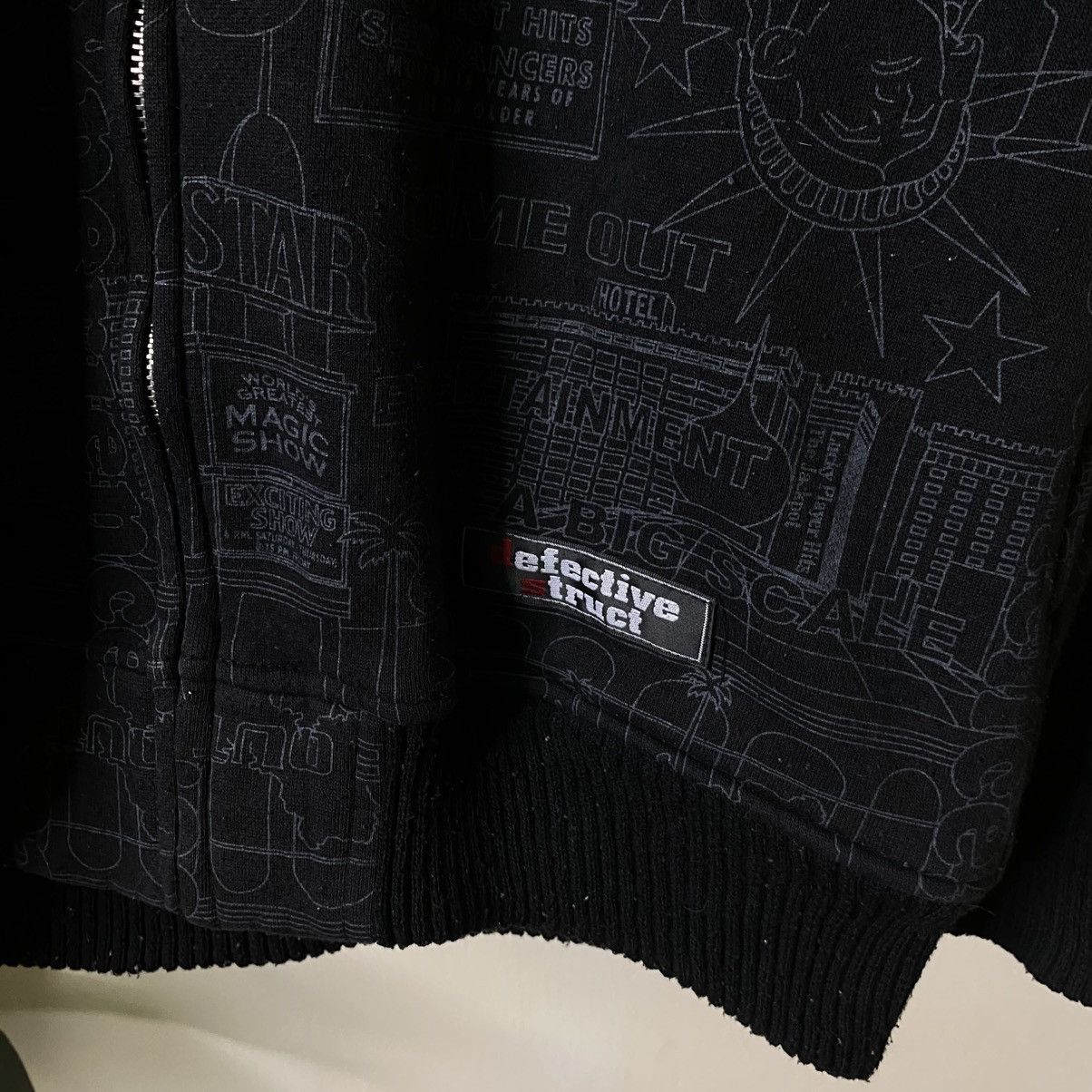 Defective Struct Japanese Seditionaries Cyber Gothic Punk Ifsixwasnine Zip Up Size US L / EU 52-54 / 3 - 3 Thumbnail