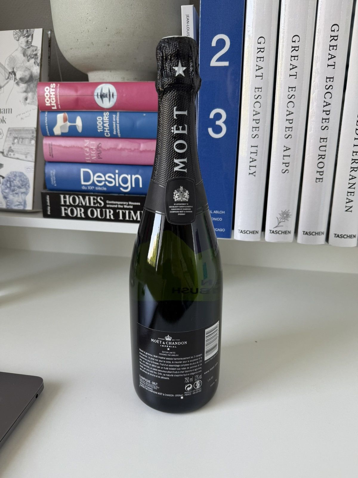 MOËT&CHANDON×AMBUSH：シャンパン➆本セット Ambush Design Moët & Chandon Impérial Brut – Exclusive Design by